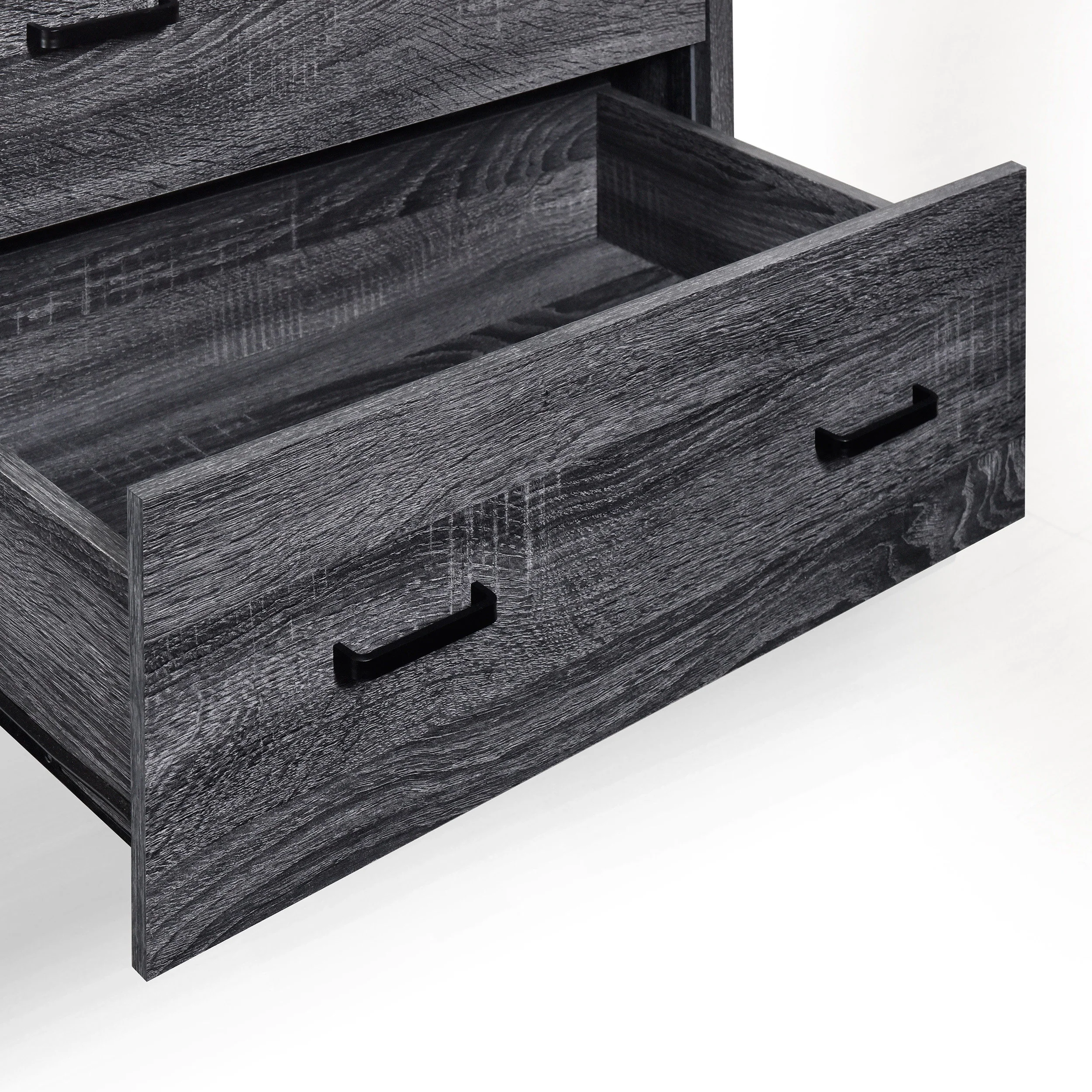Titeca Contemporary 6 Drawer Vanity Dresser with Square Mirror - furnishings
