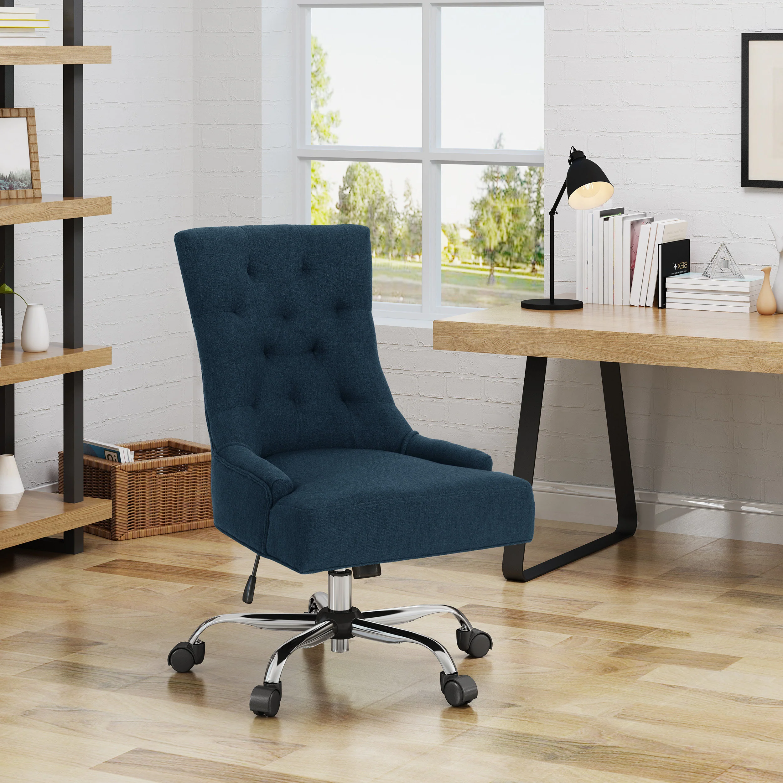 Bagnold Home Office Fabric Desk Chair - furnishings