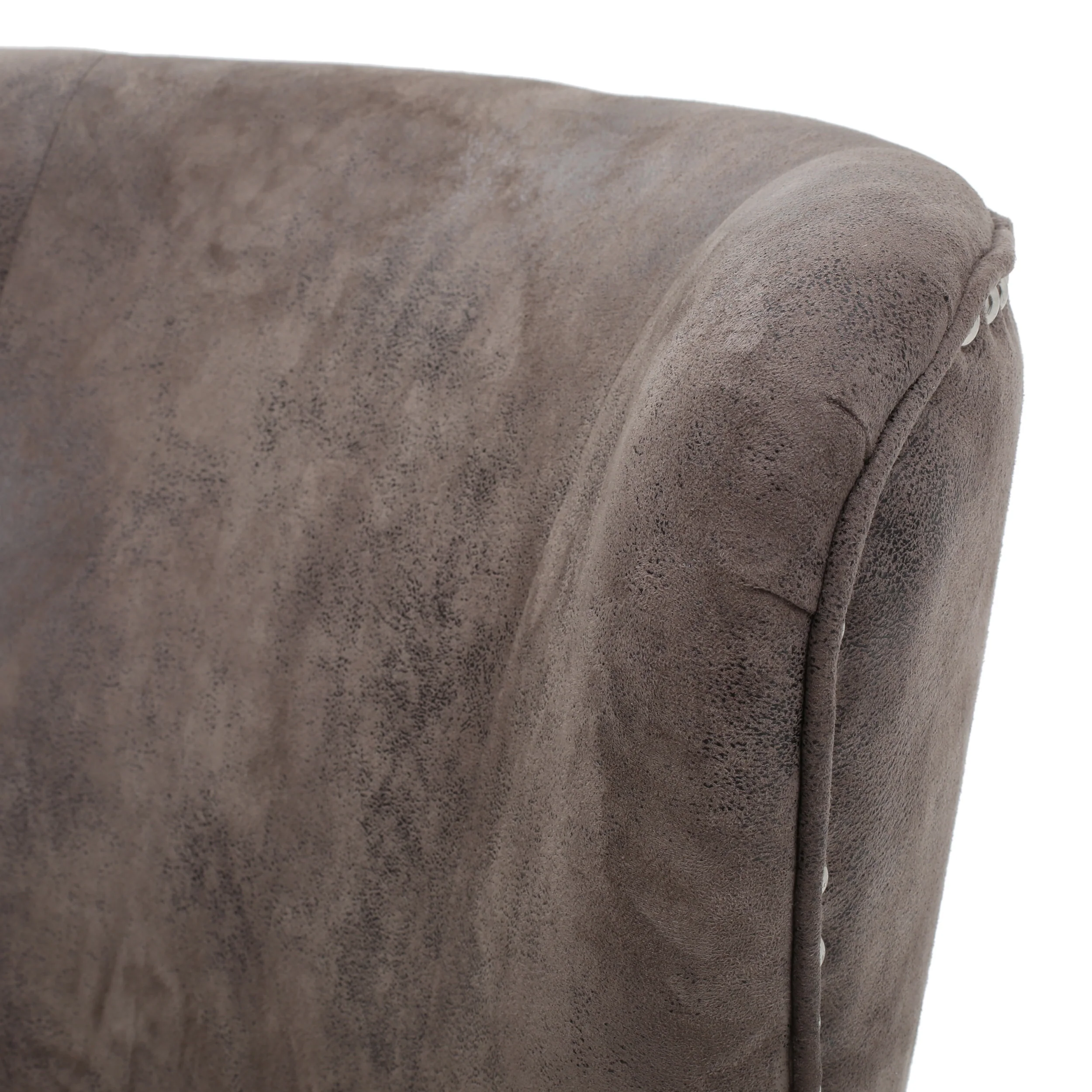 Salerno Microfiber High Back Wingback Club Chair - furnishings