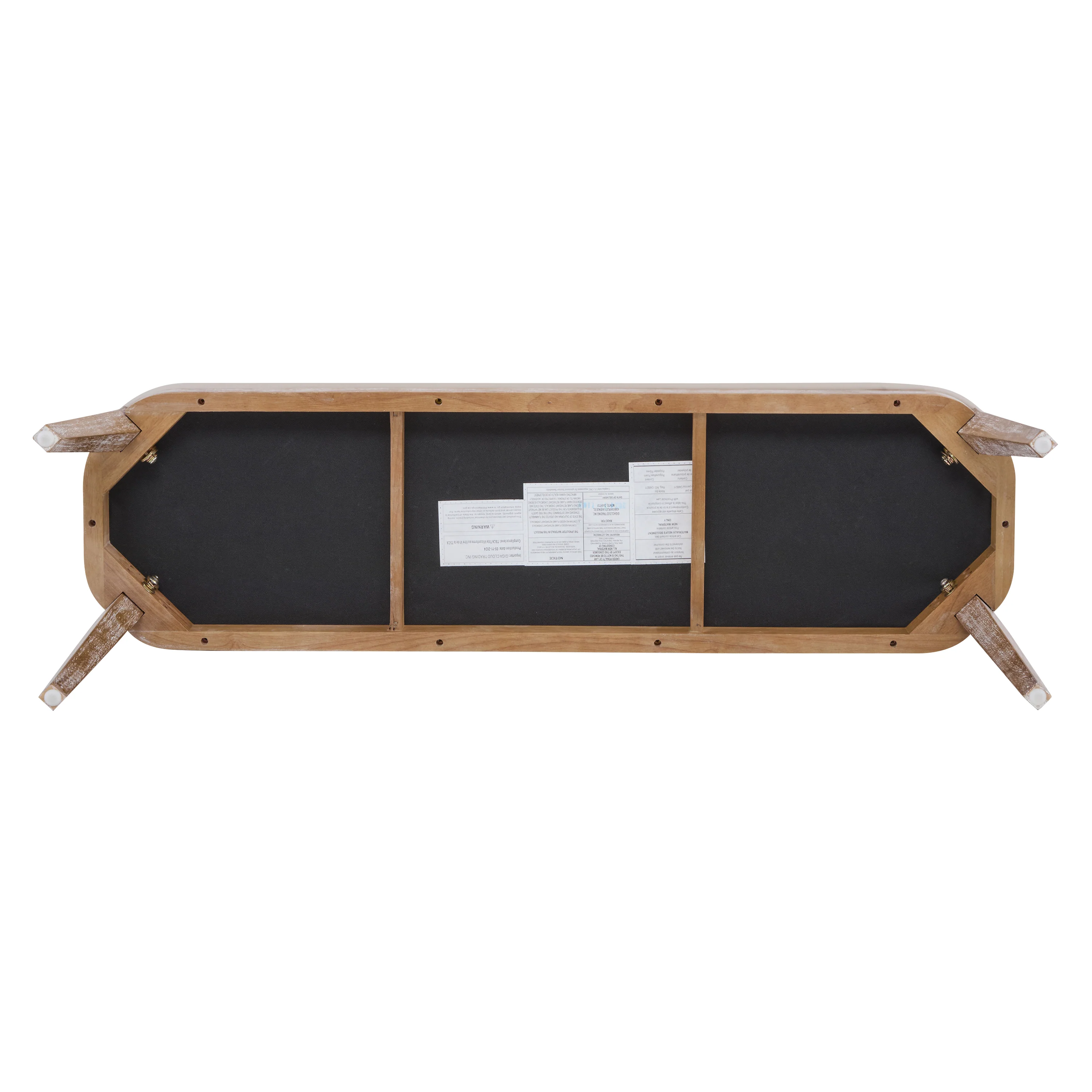 Andromedo Modern Upholstered PU Leather Ottoman Bench - furnishings