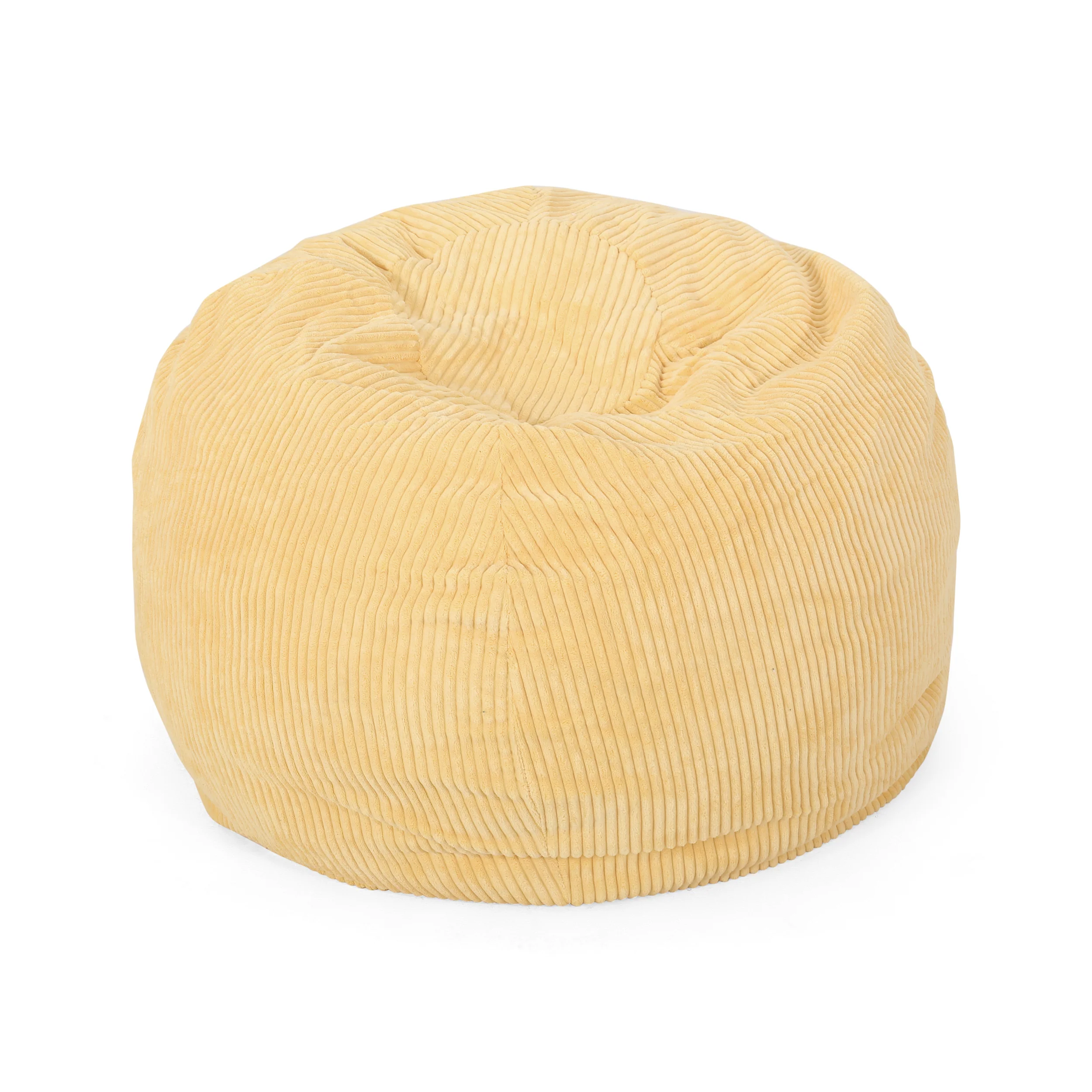 Germaine 3 Foot Modern Corduroy Beanbag - furnishings