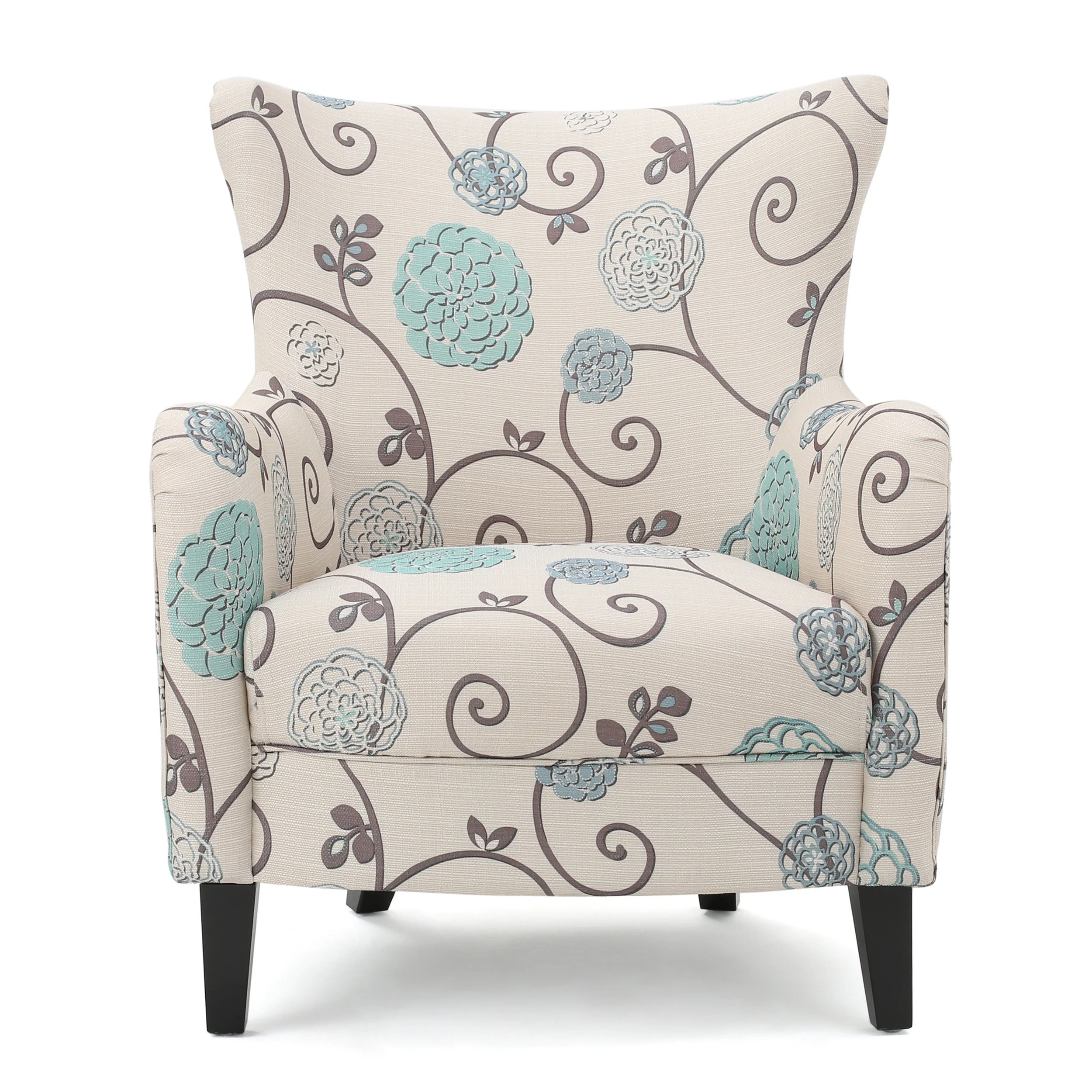 Venette Fabric Club Arm Chair - furnishings