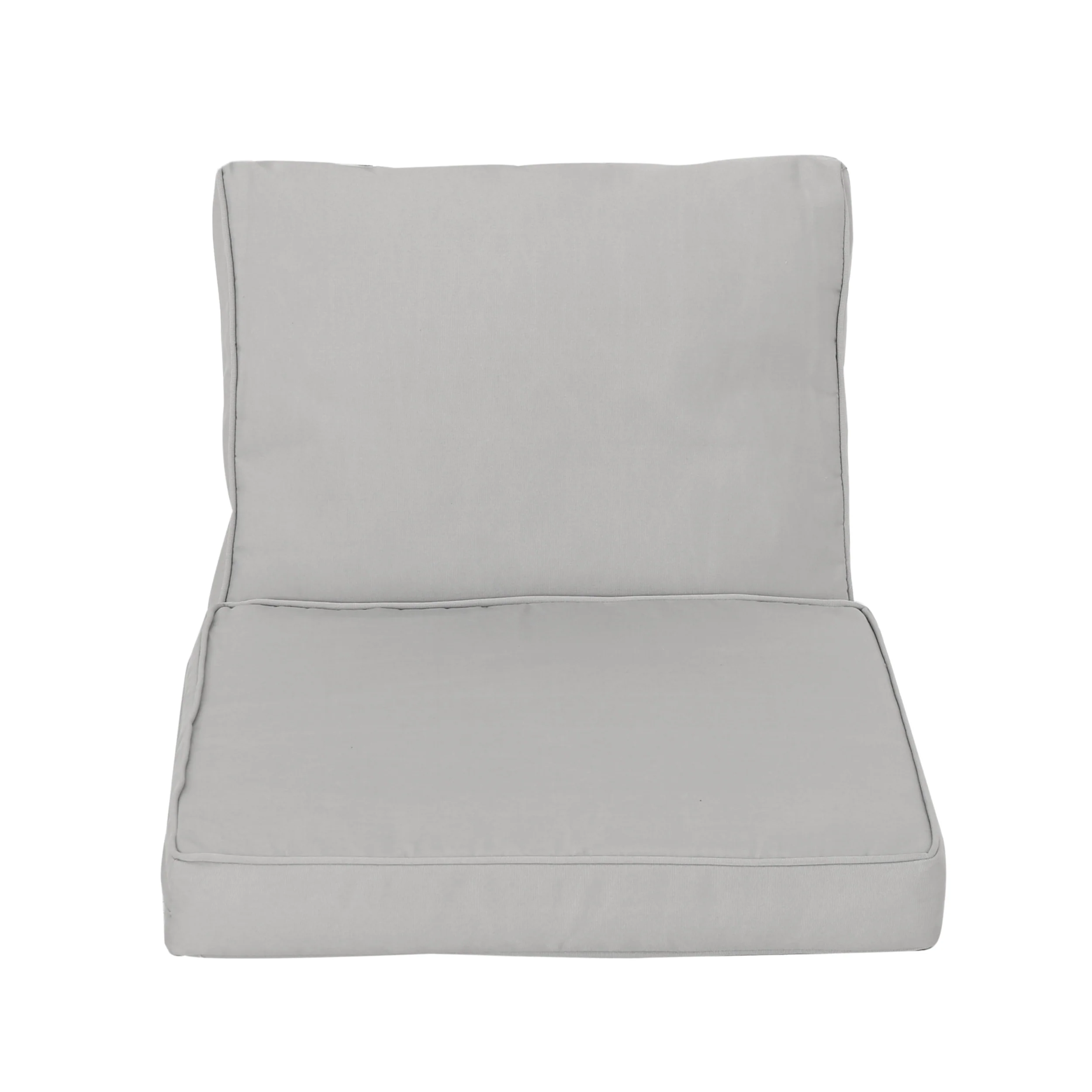 Atiyah Outdoor Water Resistant Fabric Club Chair Cushions with Piping - furnishings