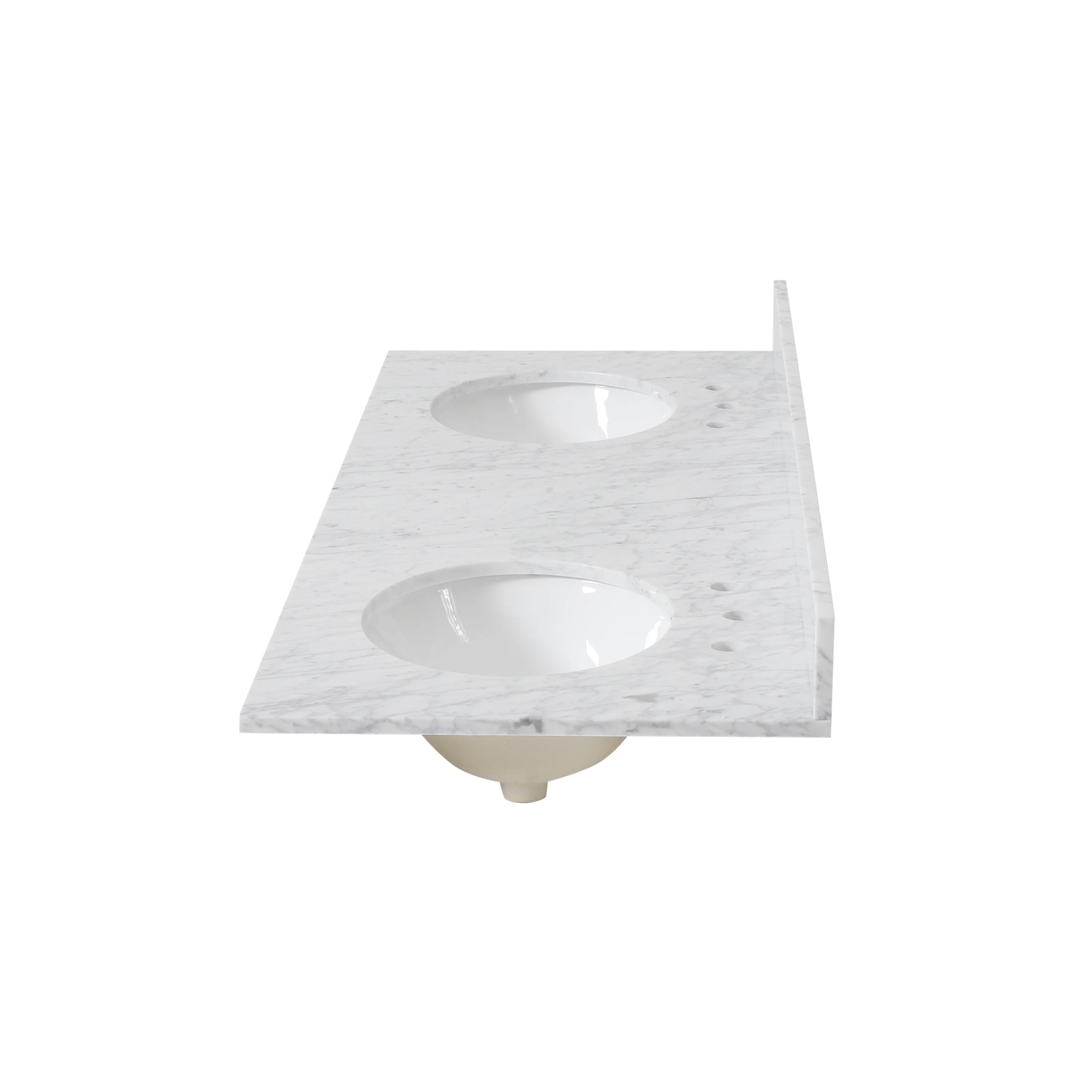 Lorent Contemporary Marble Countertop with Sink - furnishings