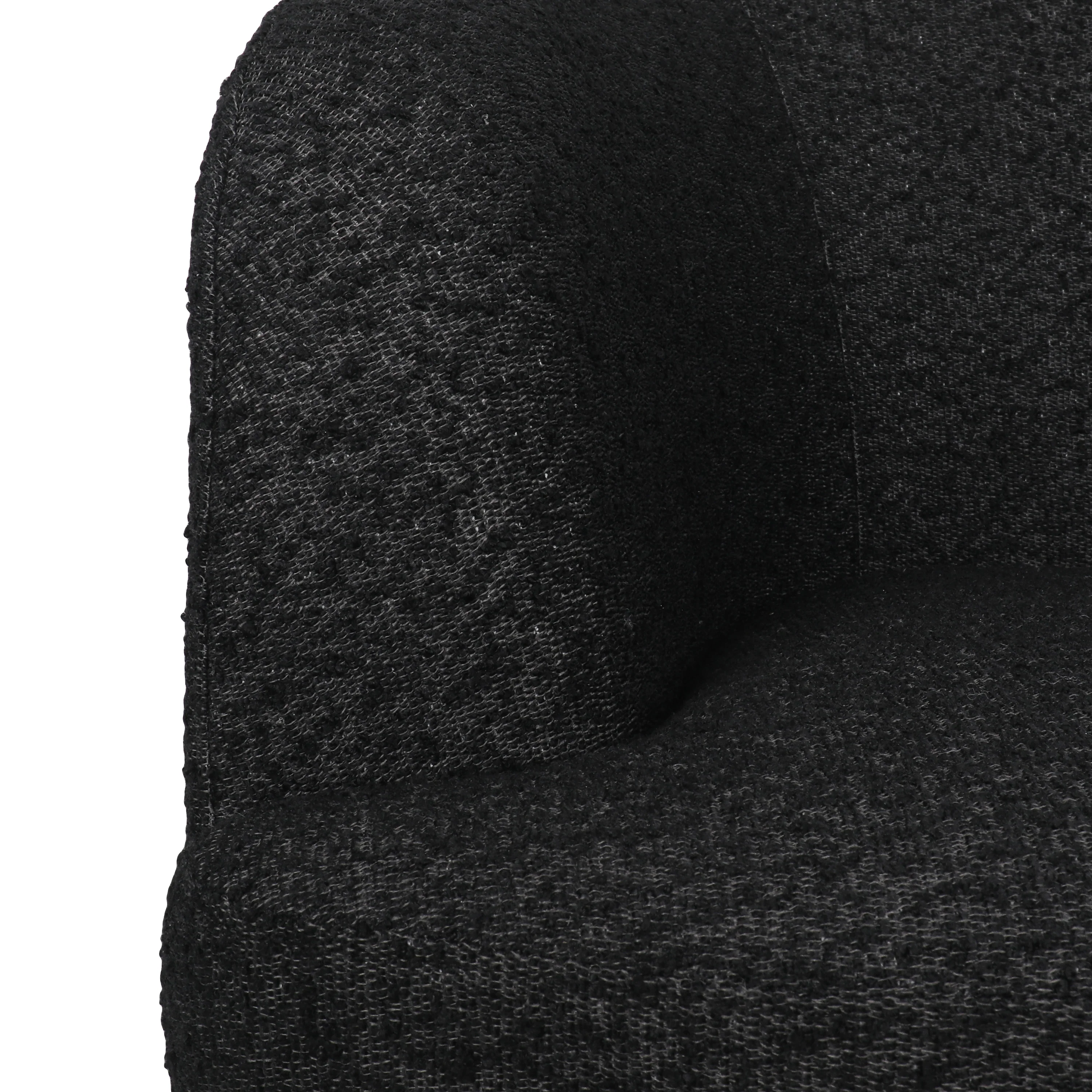 Sydmor Contemporary Boucle Upholstered Swivel Club Chair - furnishings