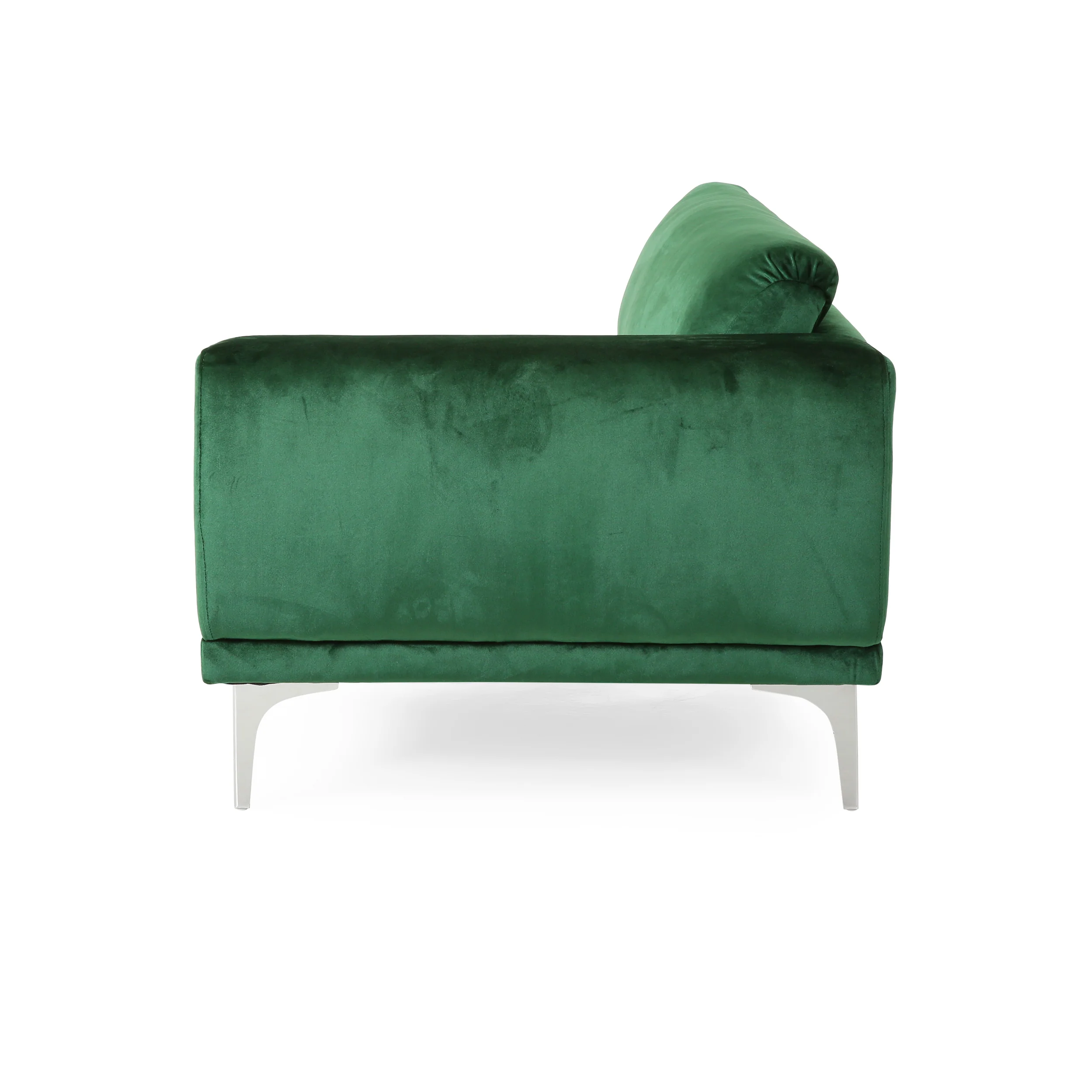 Annagrace Modern Glam 4 Seater Velvet Sofa - furnishings