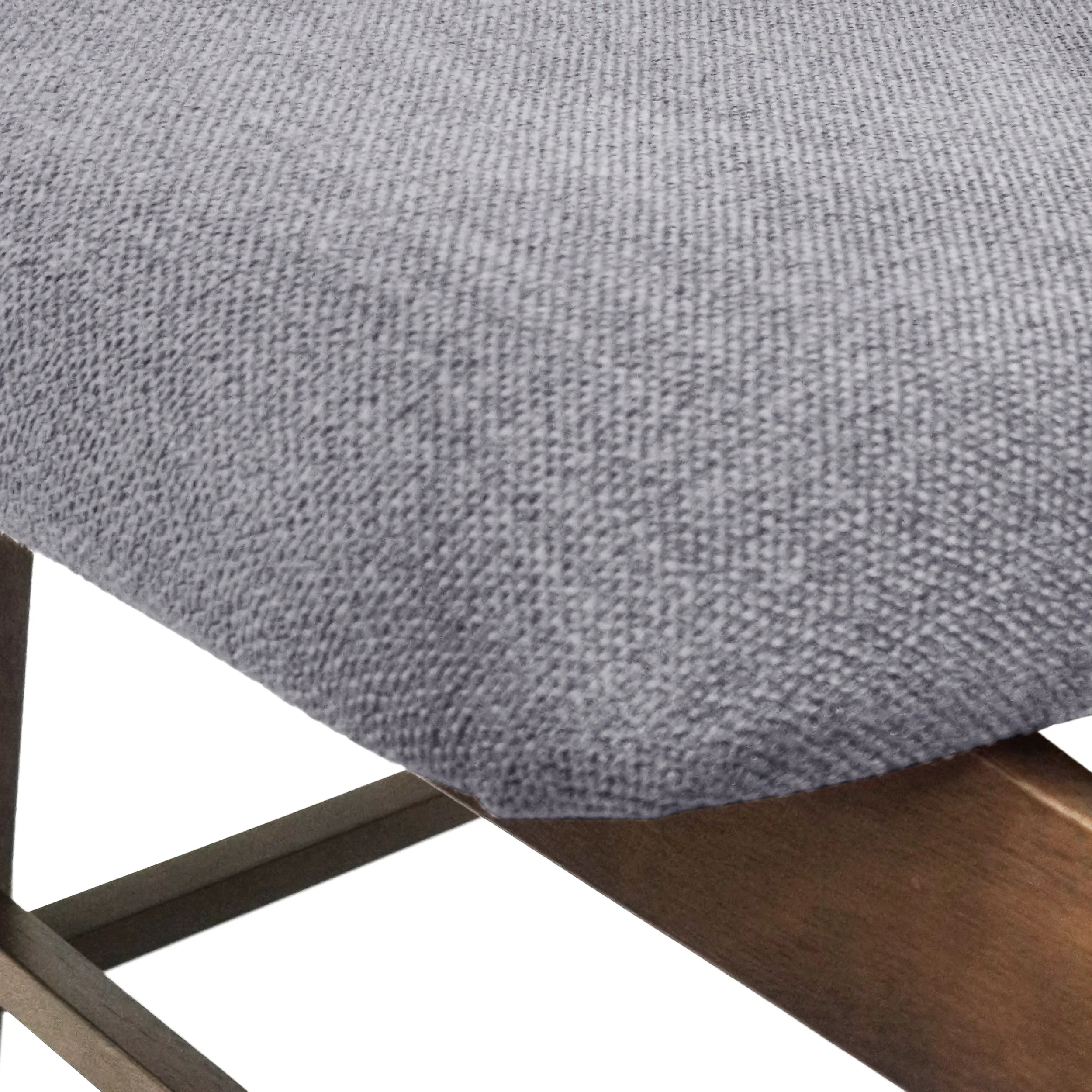 Sunapee Mid Century Modern Fabric Upholstered Wood Dining Chairs, Set of 2 - furnishings
