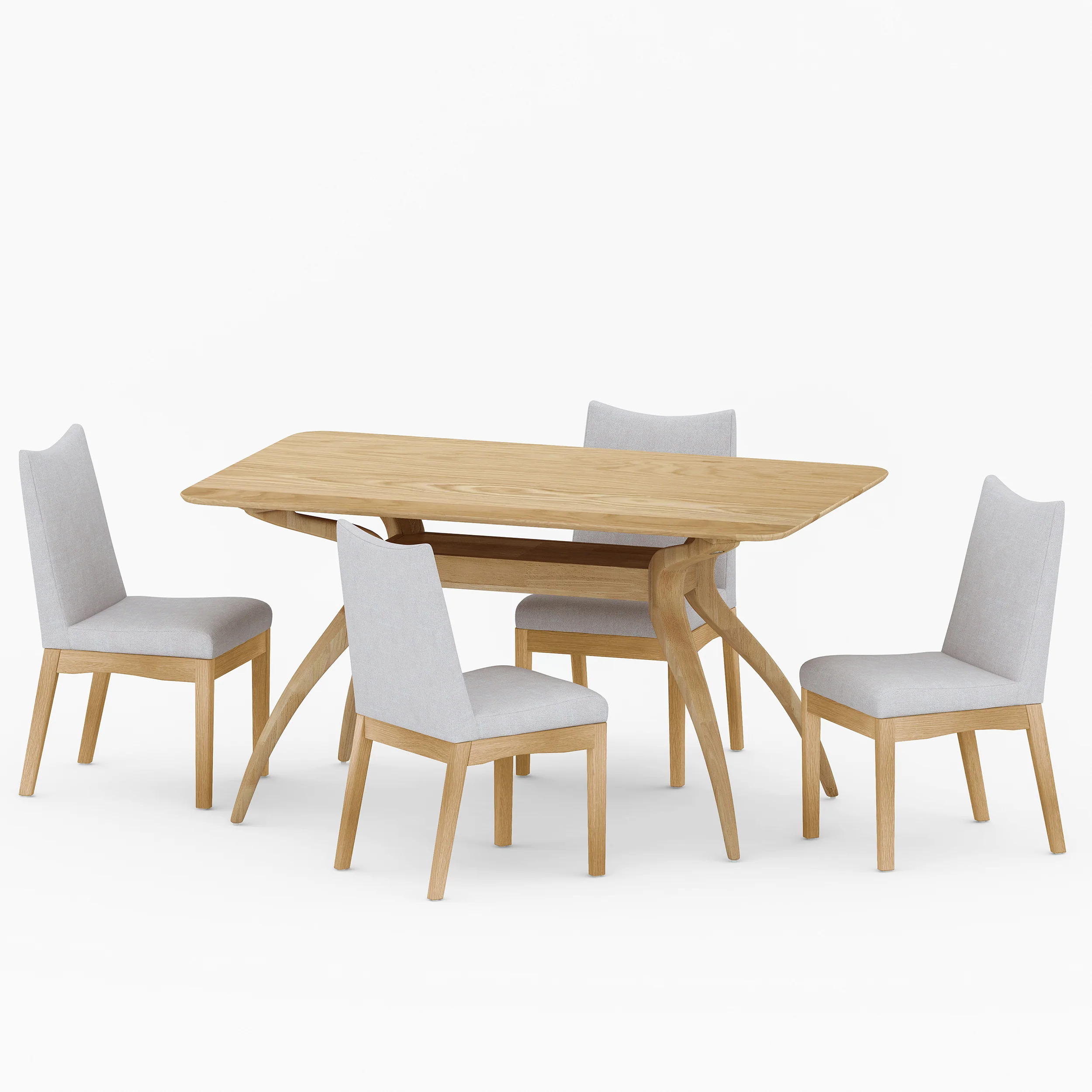 Gertrude Mid-Century 5 Piece Dining Set - furnishings