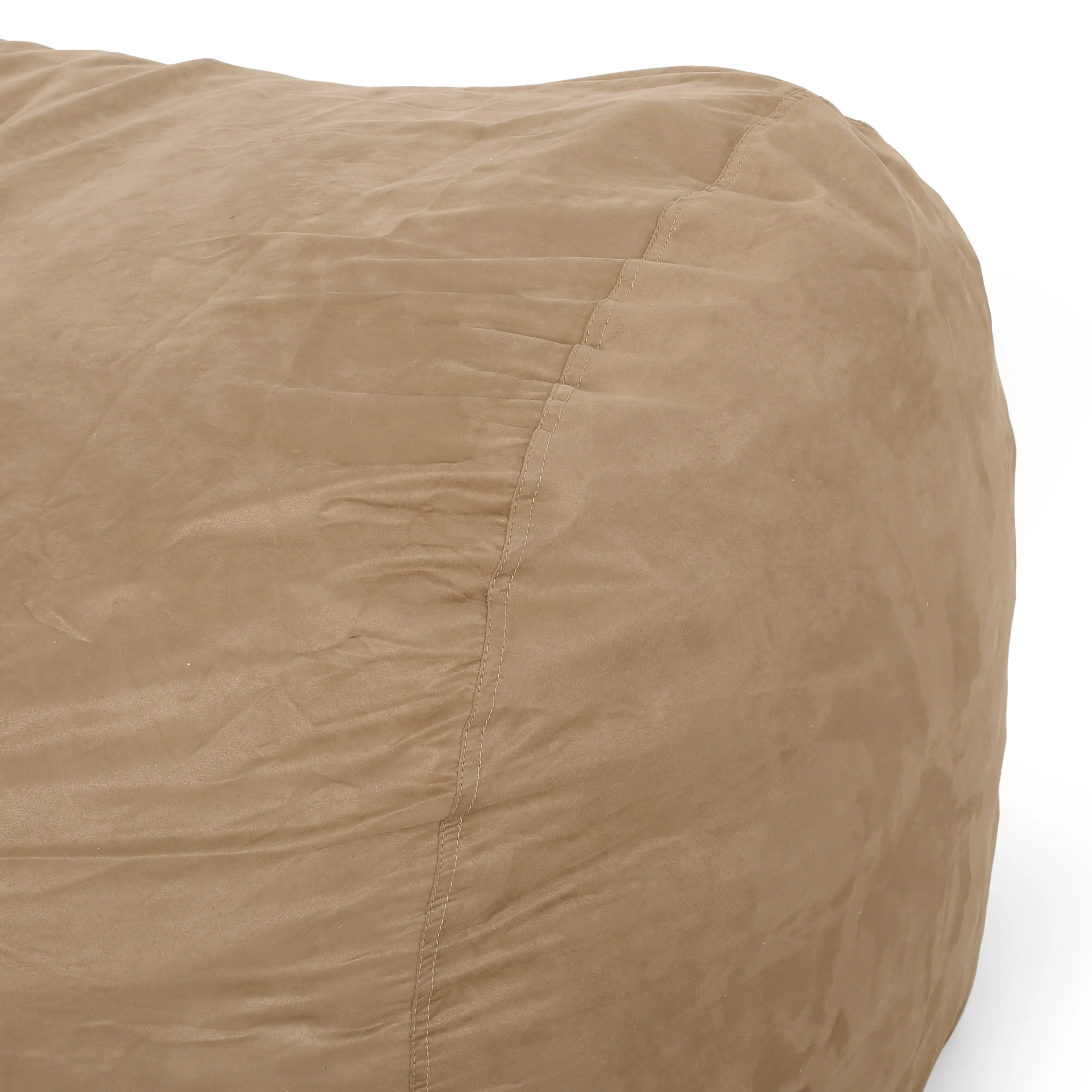 Bern Modern 6.5 Foot Microfiber Pastel Bean Bag - furnishings