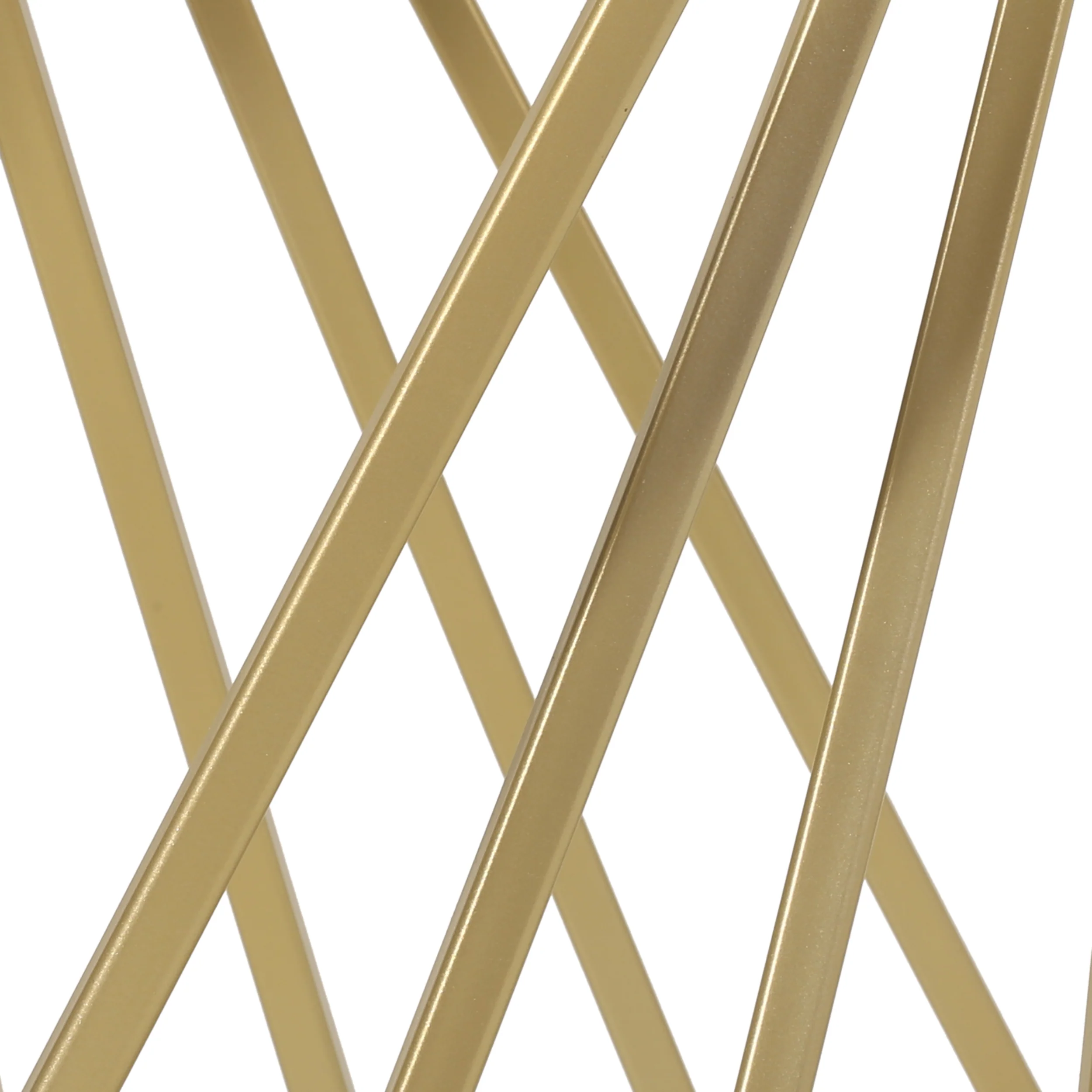 Raintree Modern Glam Glass Top End Table, Champagne Gold - furnishings