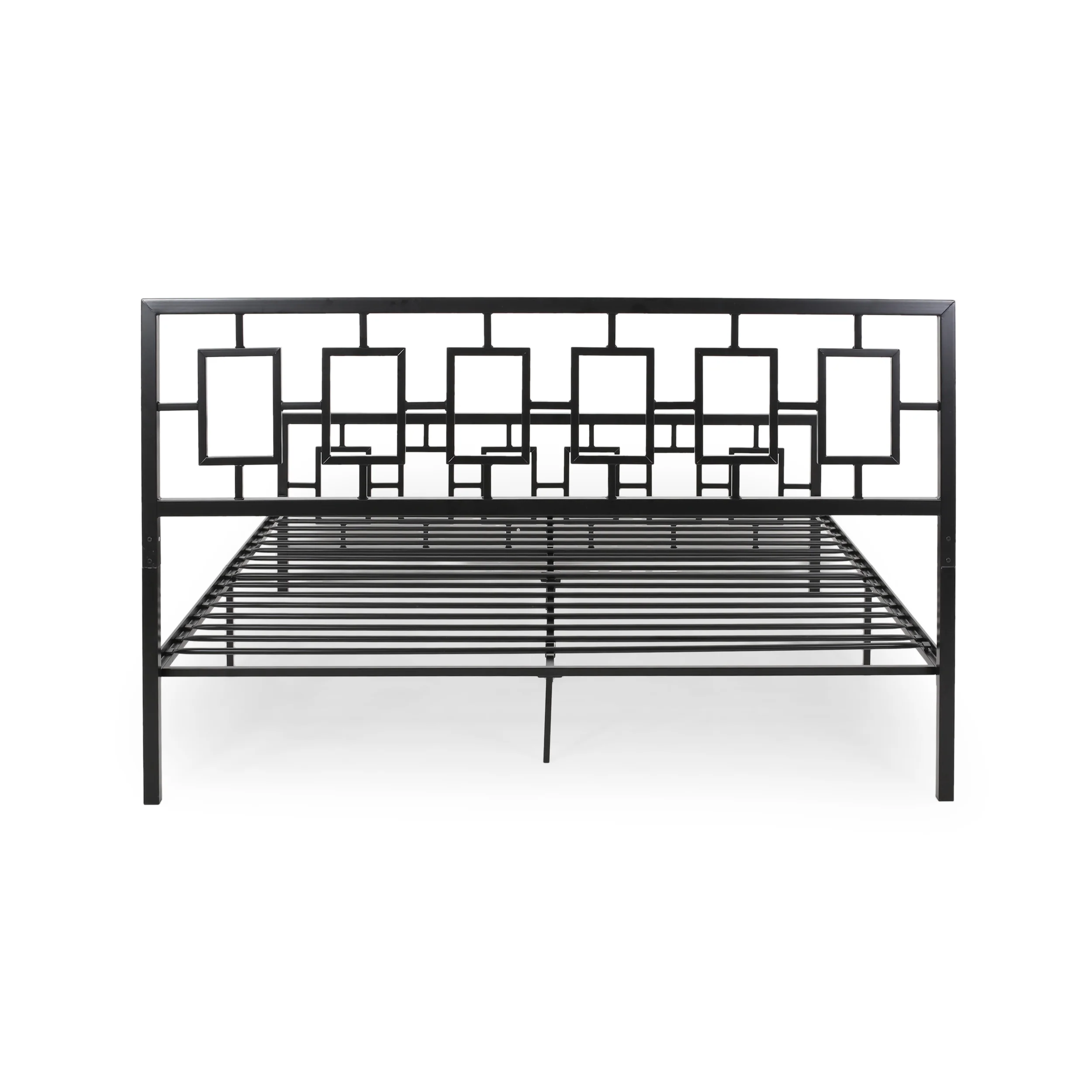 Dawn Modern Iron King Bed Frame - furnishings