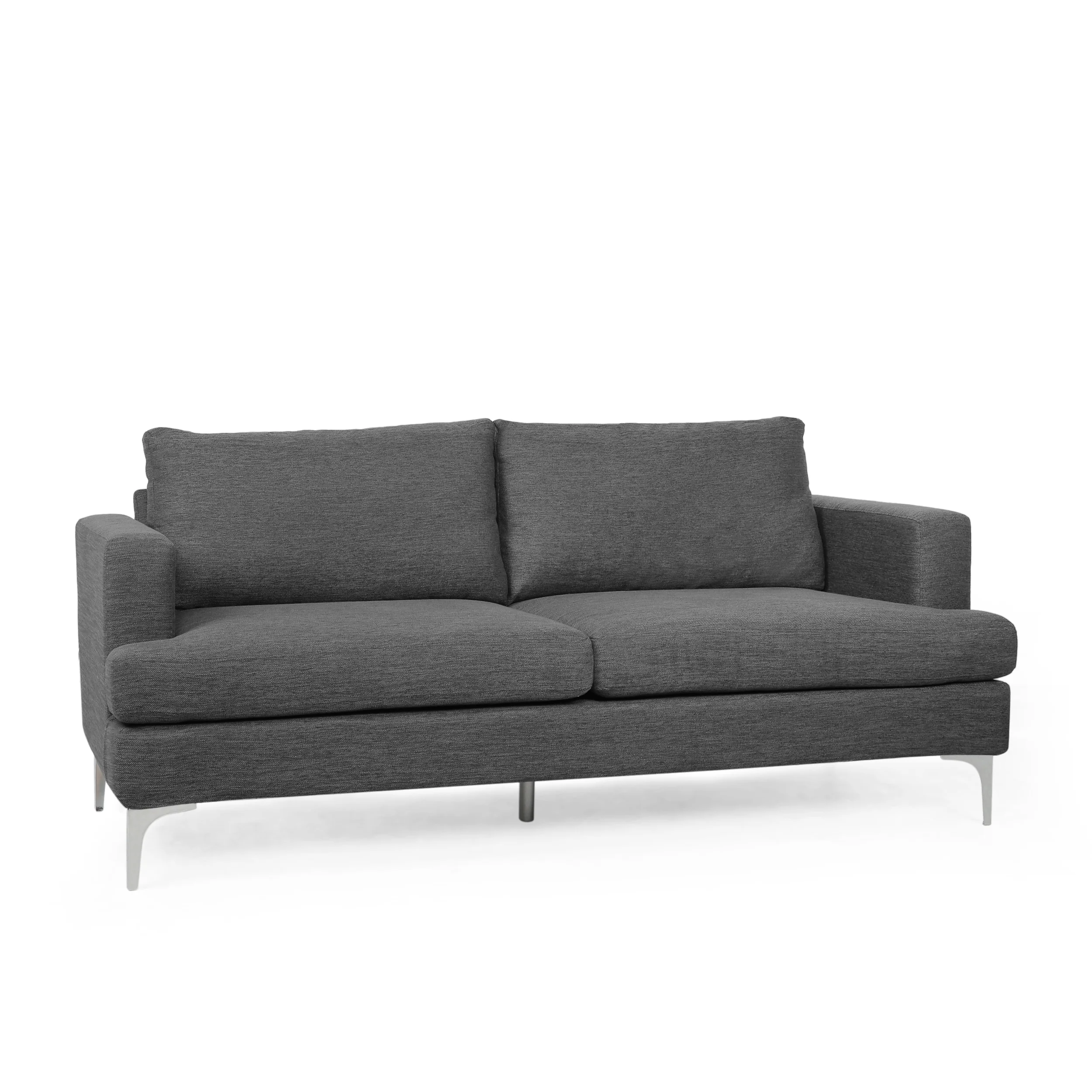 Eliphaz Contemporary Fabric 3 Seater Sofa - furnishings