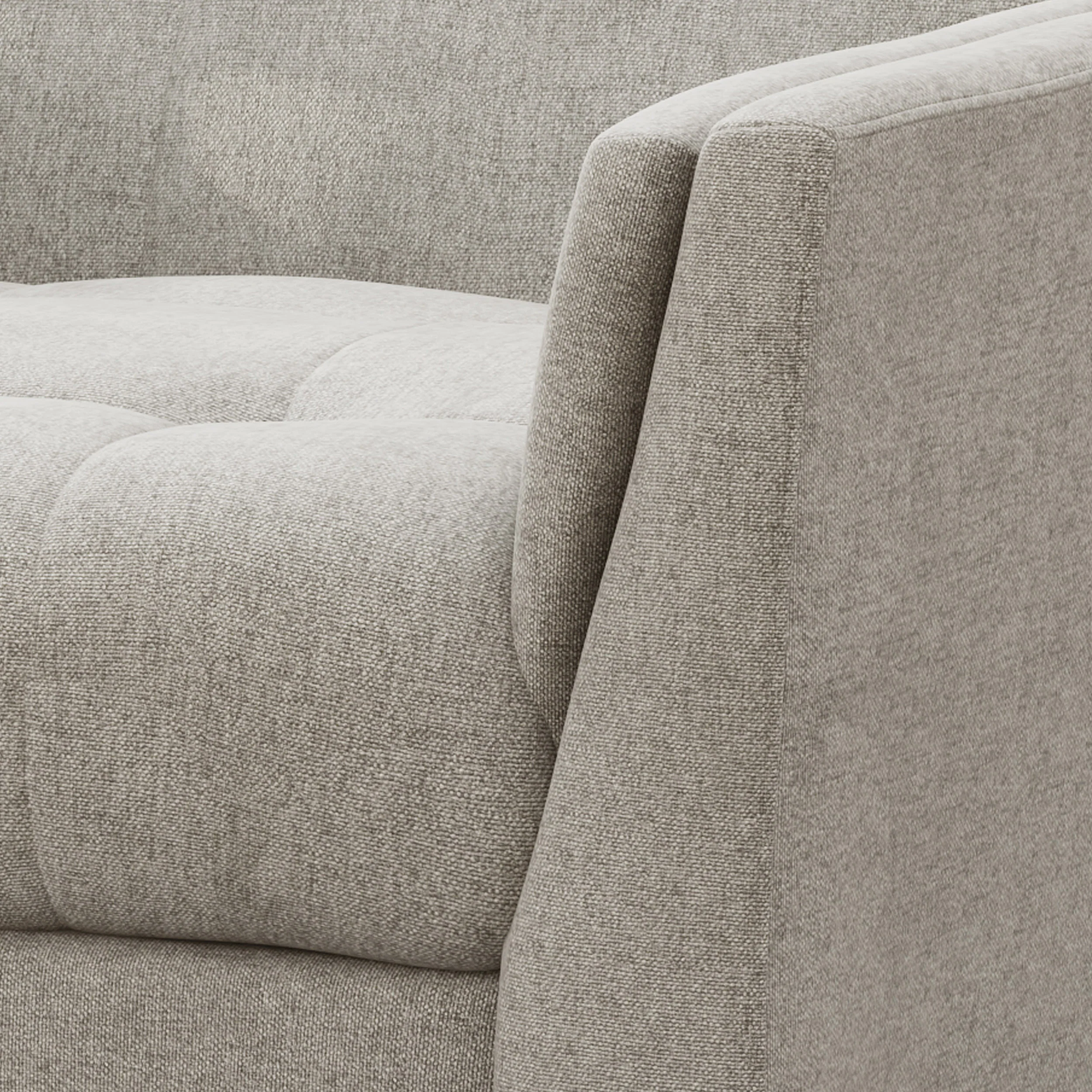 Anvith Mid Century Modern Fabric Arm Chair - furnishings