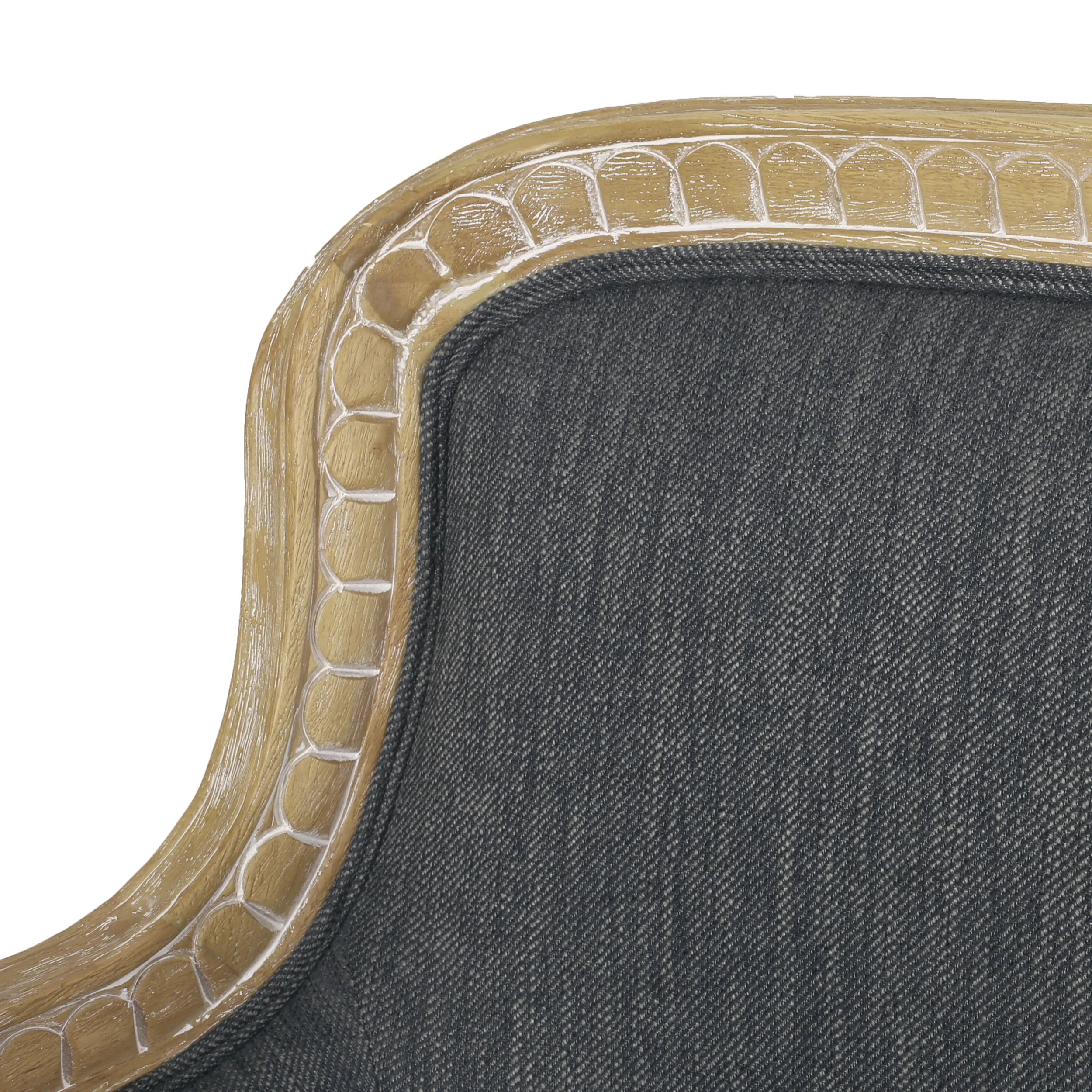 Alton French Country Fabric Upholstered Loveseat - furnishings