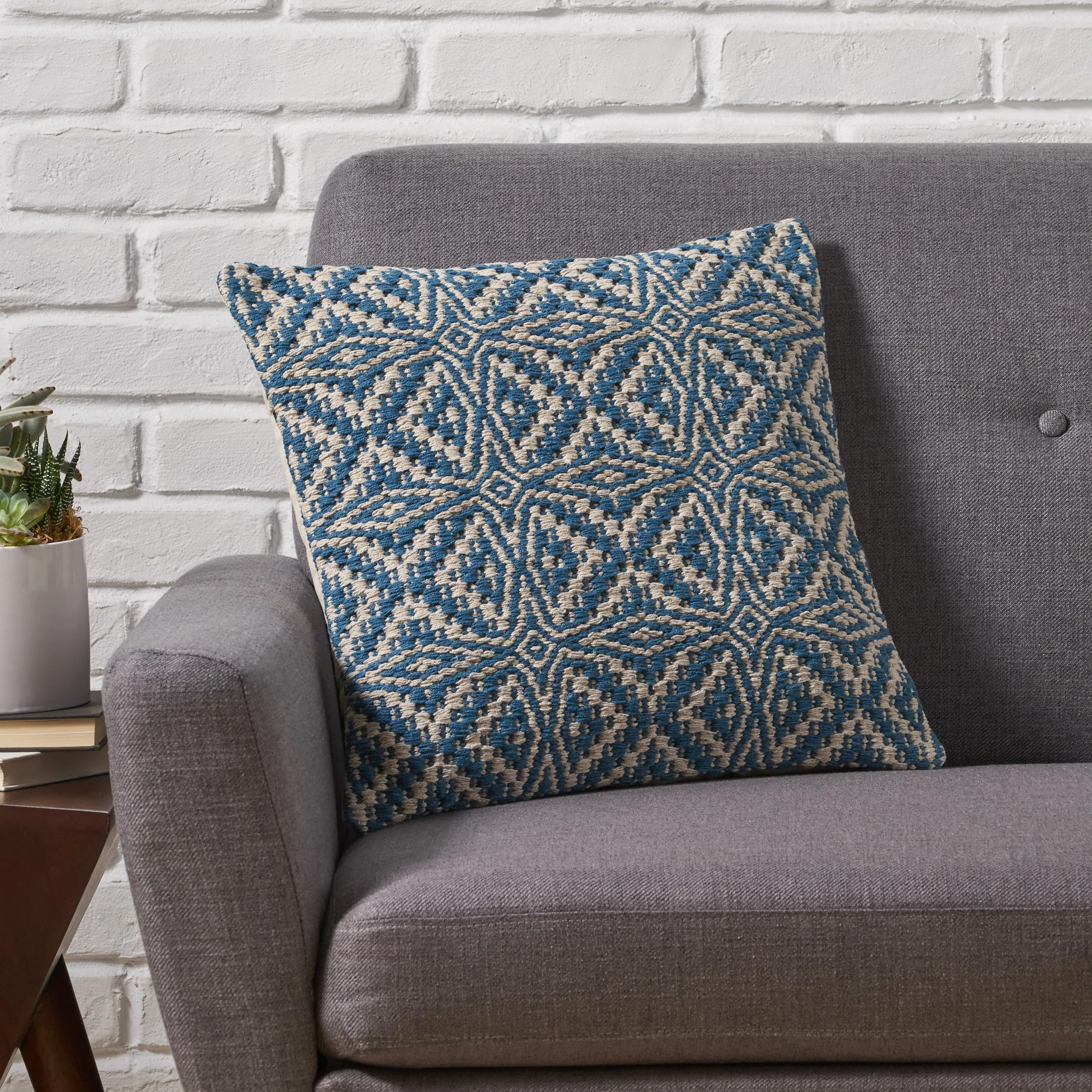 Aabidah Boho Cotton Pillow Cover - furnishings