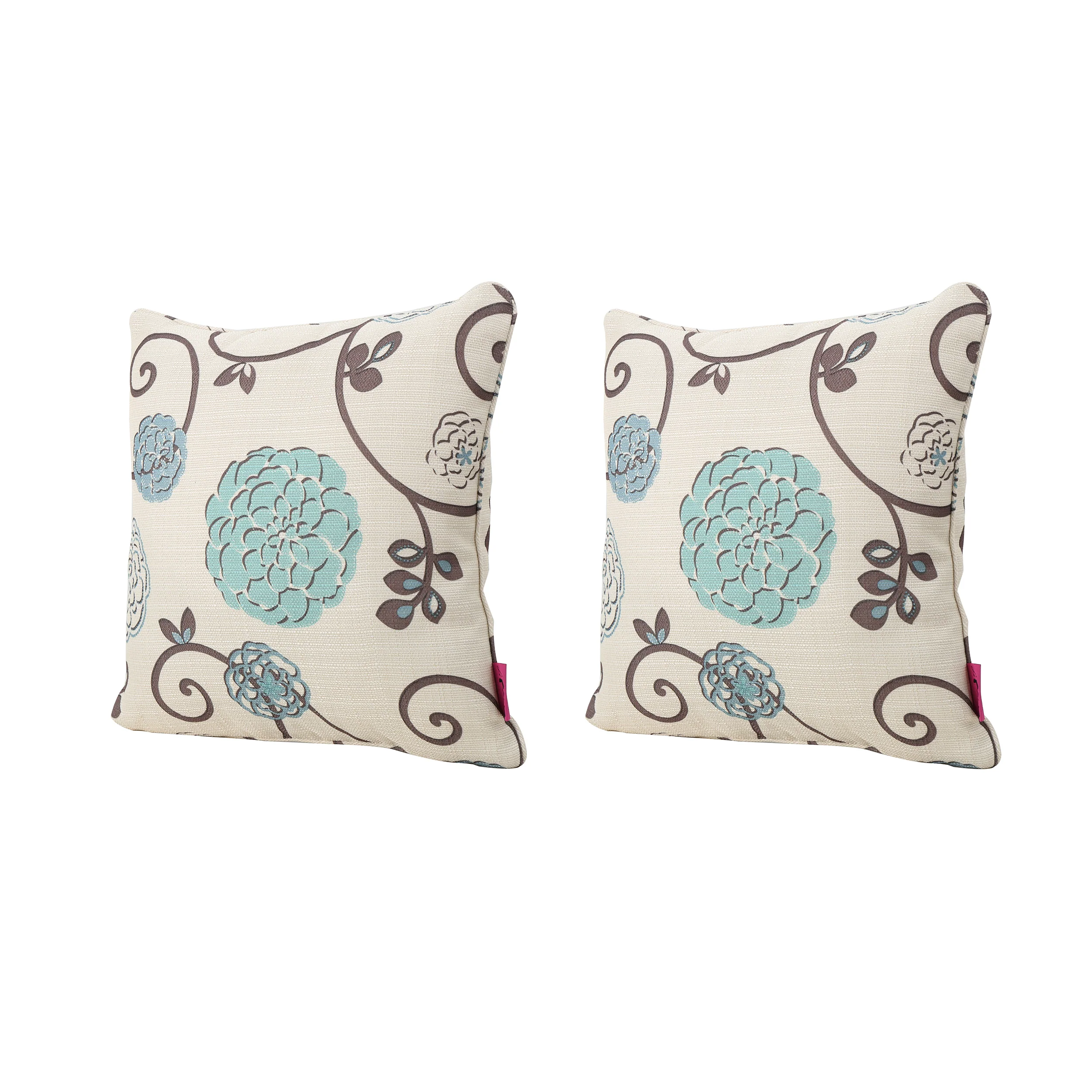 Velvin Modern Fabric Throw Pillows (Set of 2) - furnishings