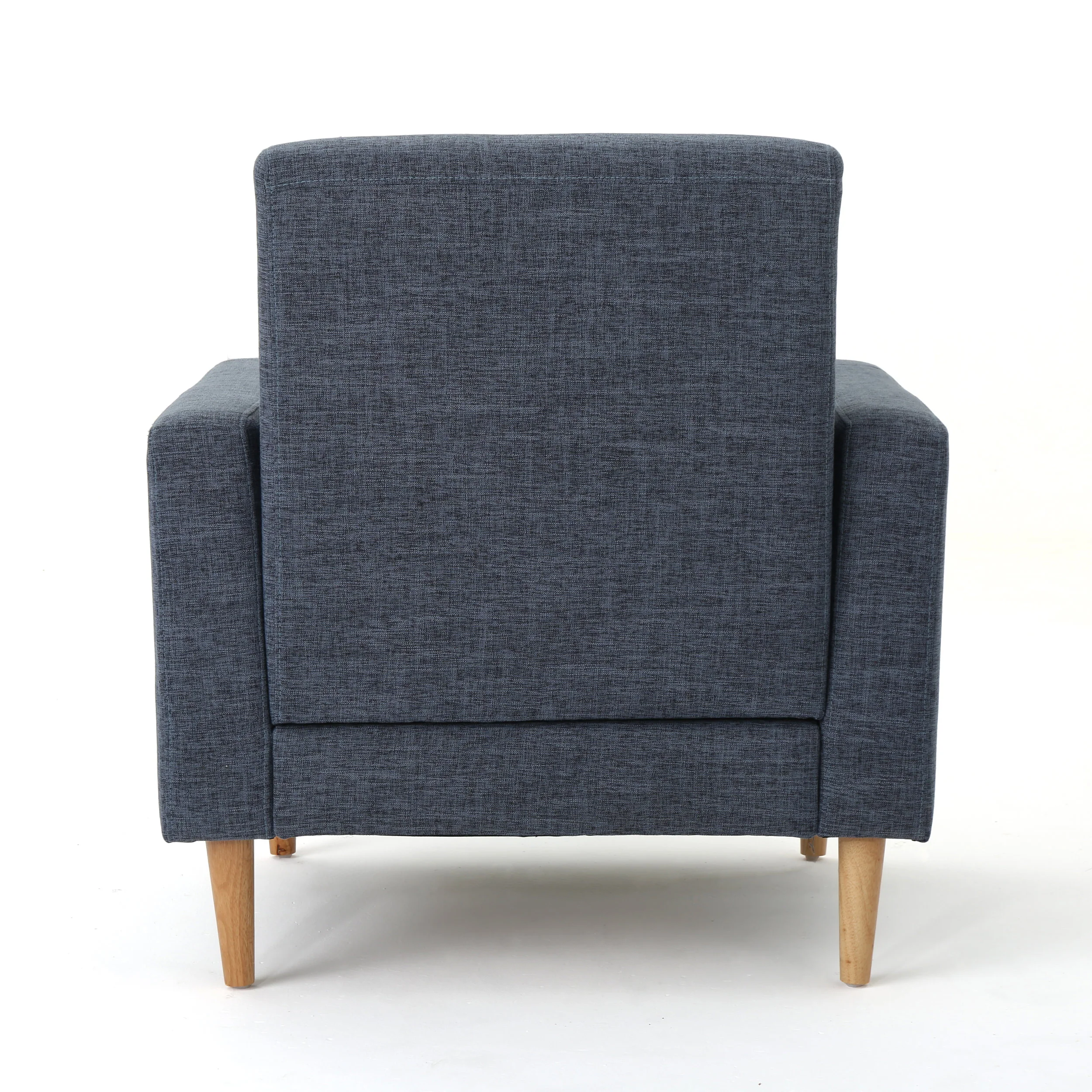 Stratford Mid Century Modern Fabric Club Chair - furnishings
