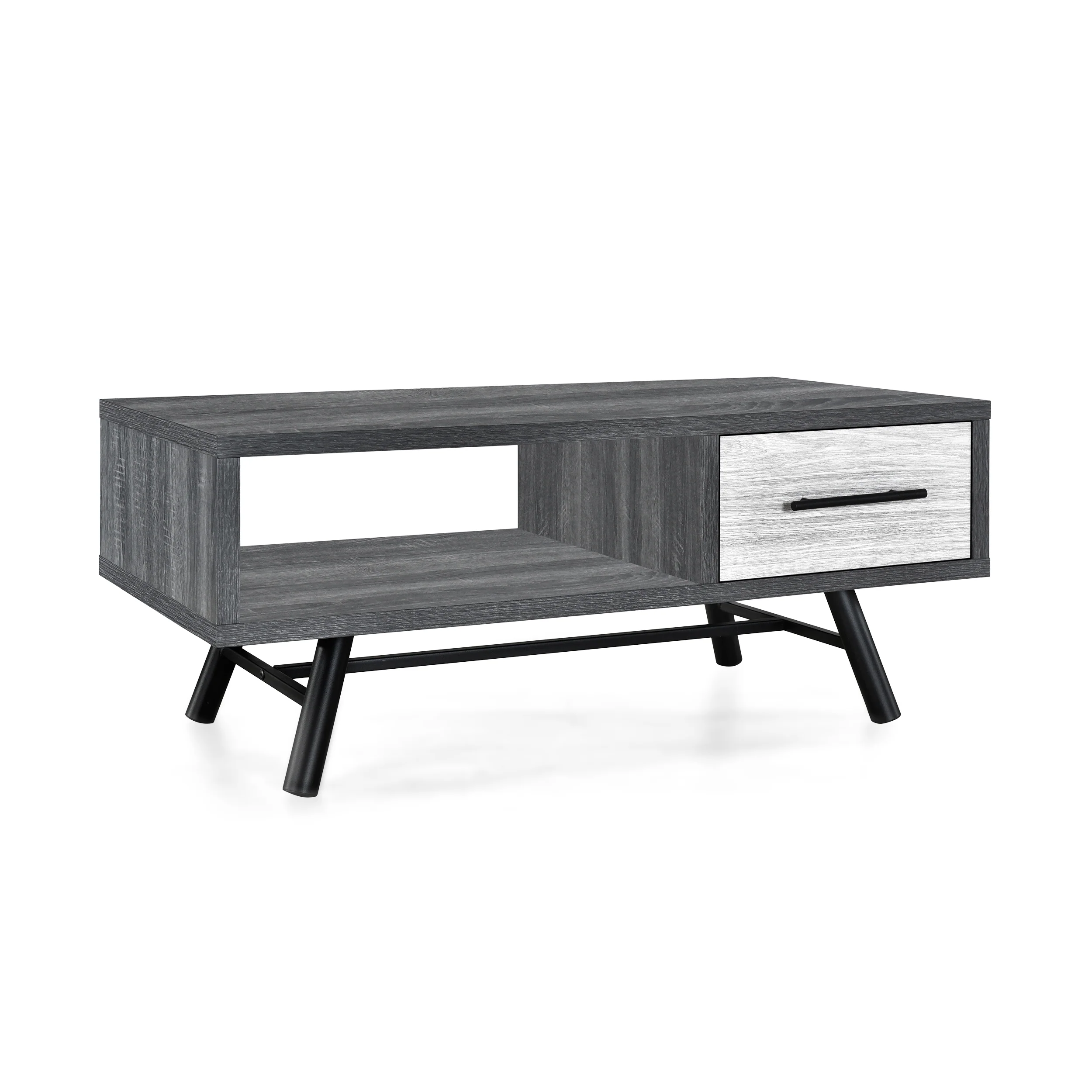 Amariana Mid-Century Modern Coffee Table with Storage - furnishings
