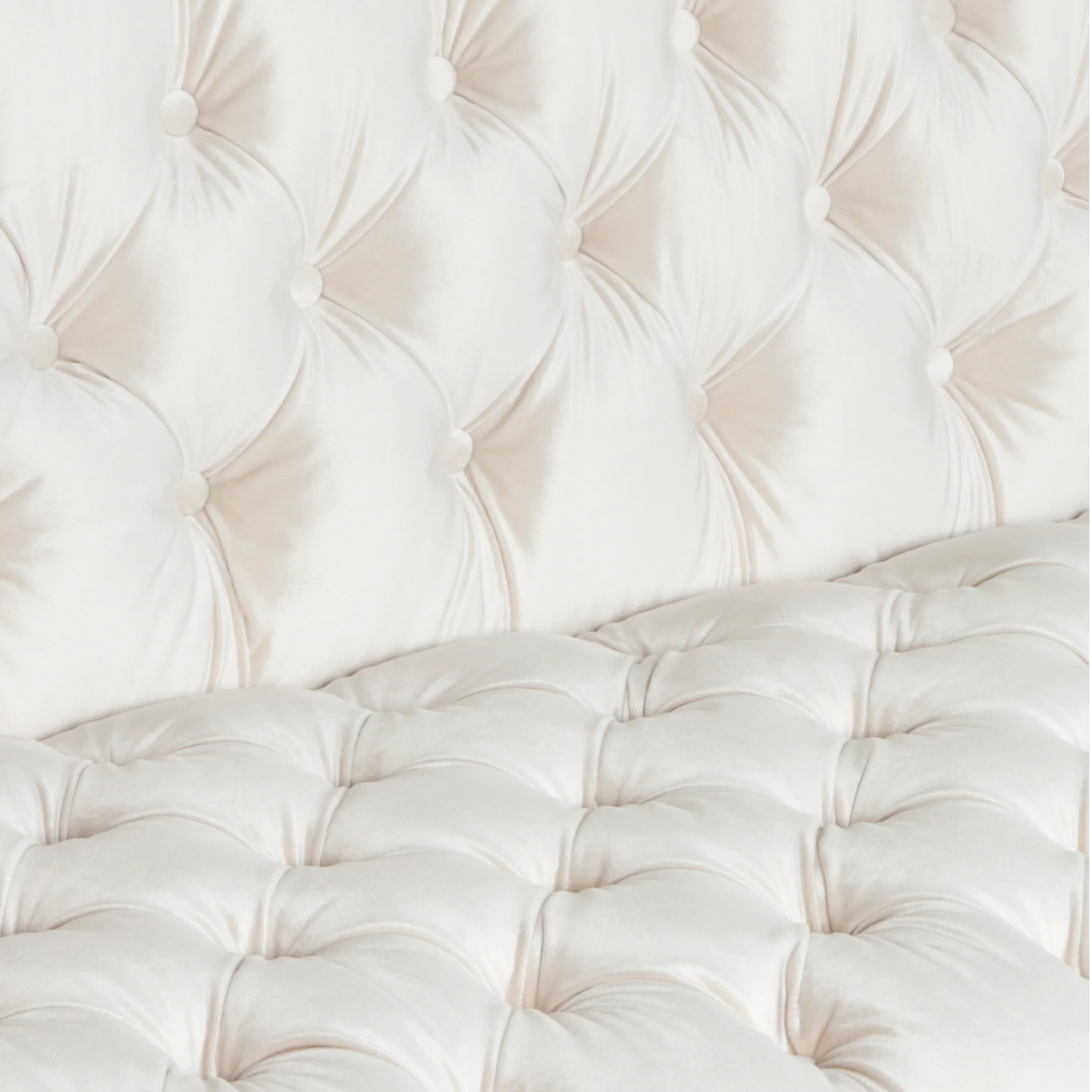 Harnoor Contemporary Tufted Velvet 3 Seater Sofa - furnishings