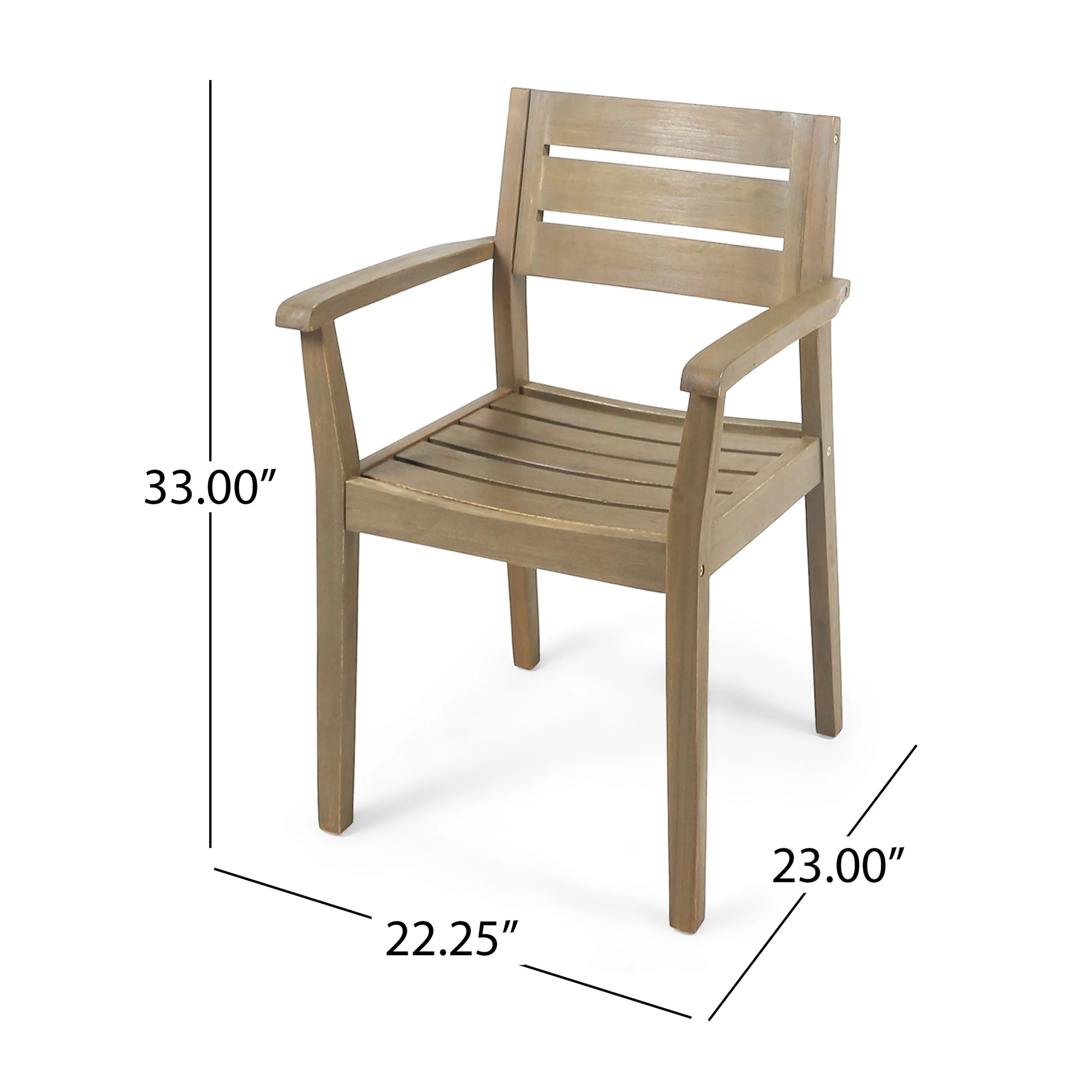 Stanford Outdoor Acacia Wood Expandable 8 Seater Dining Set - furnishings