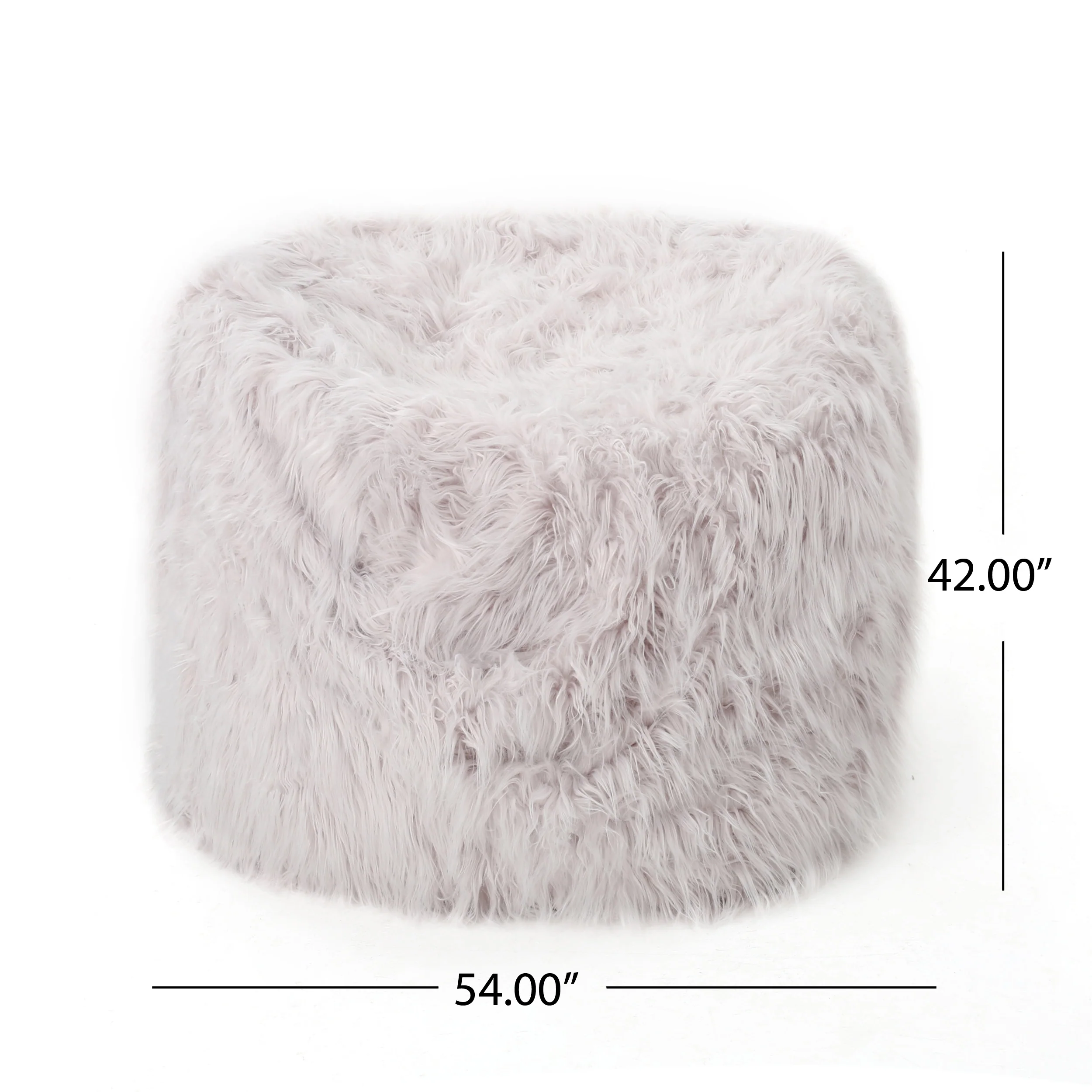 Lycus Faux Fur Bean Bag Chair - furnishings
