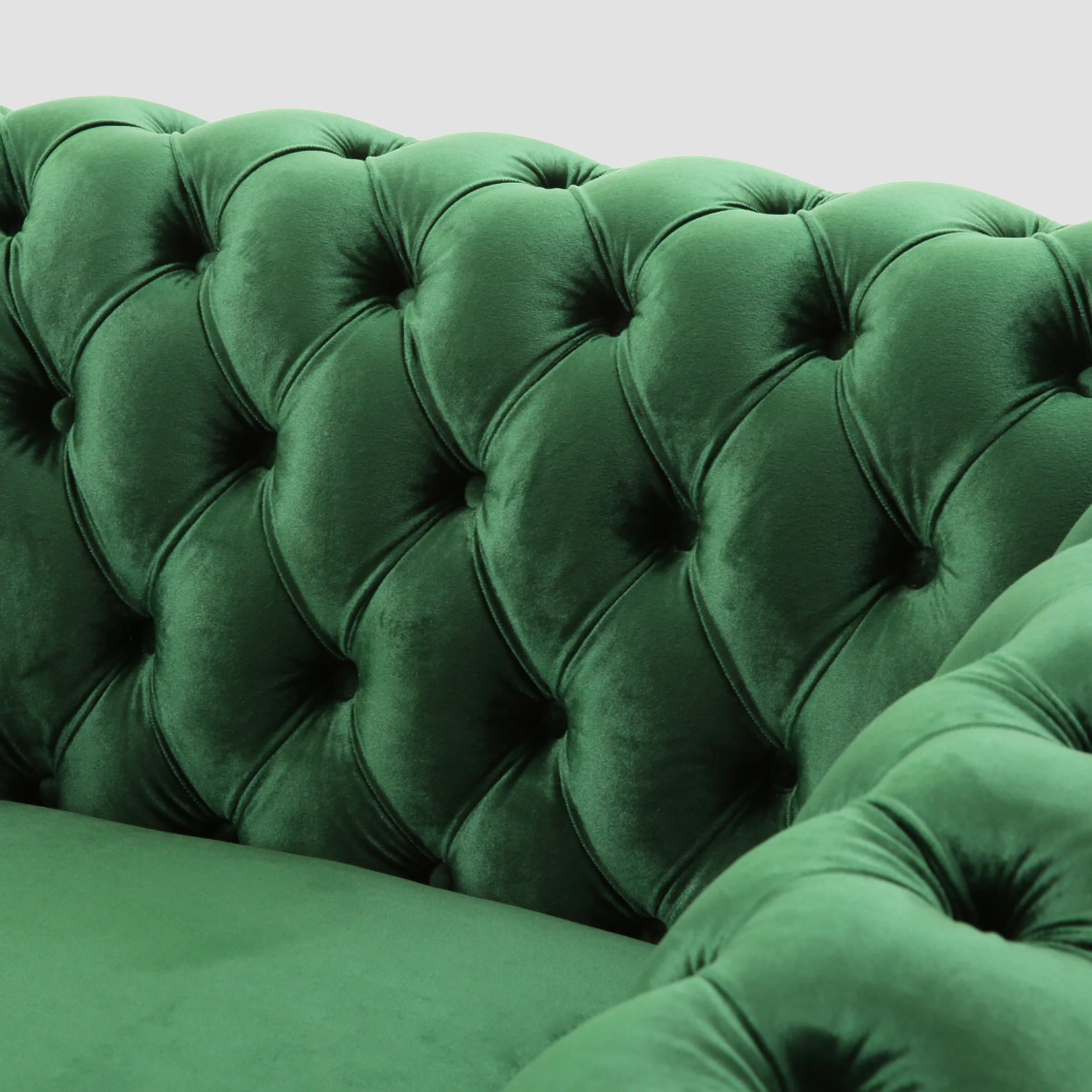 Galilea Chesterfield Velvet Club Chair - furnishings
