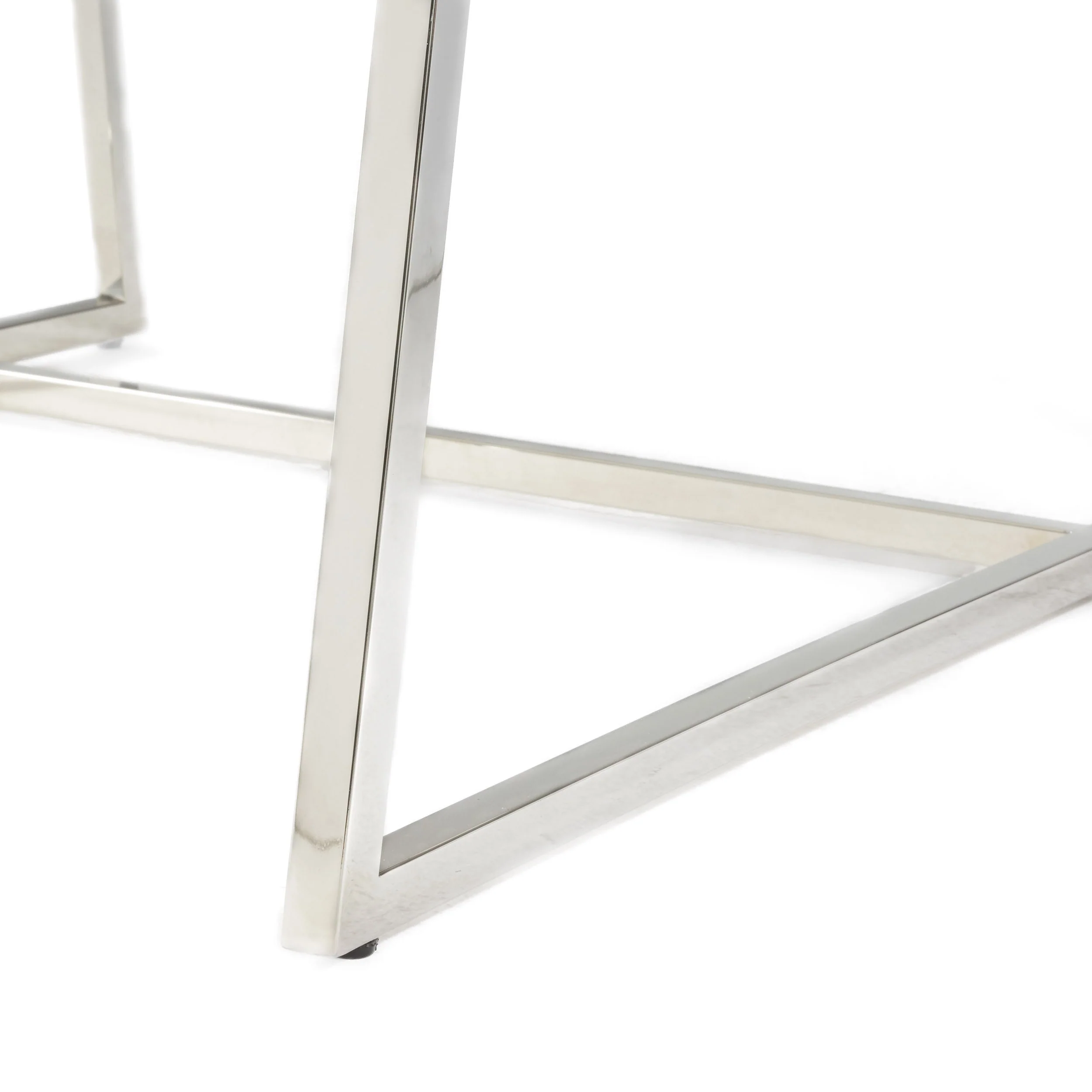 Kingsbury White Leather Lounge Accent Chair - furnishings