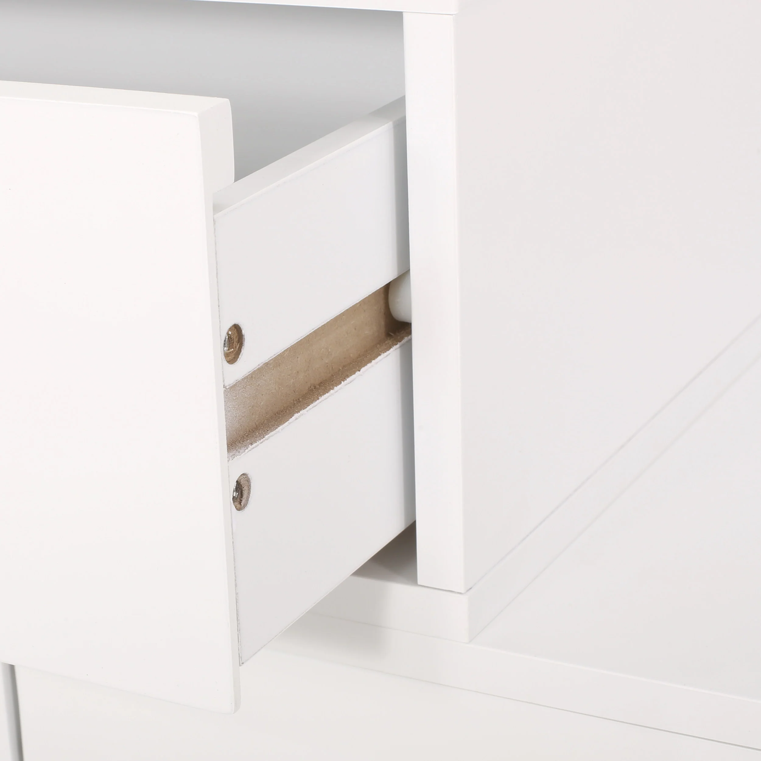 Tula Mid-Century Modern 3 Drawer Tiered Cabinet - furnishings