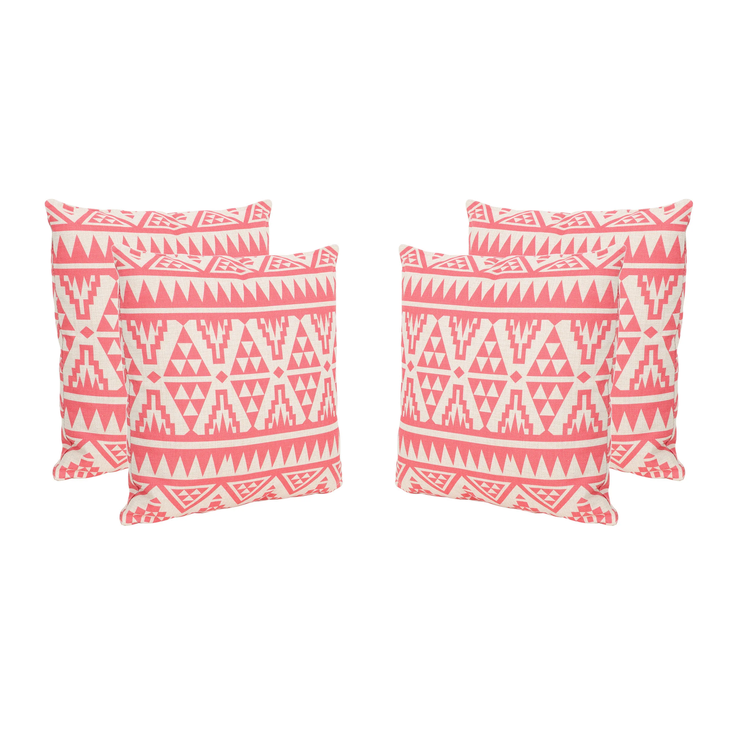 Fred Outdoor 18-inch Water Resistant Square Pillows (Set of 2) - furnishings