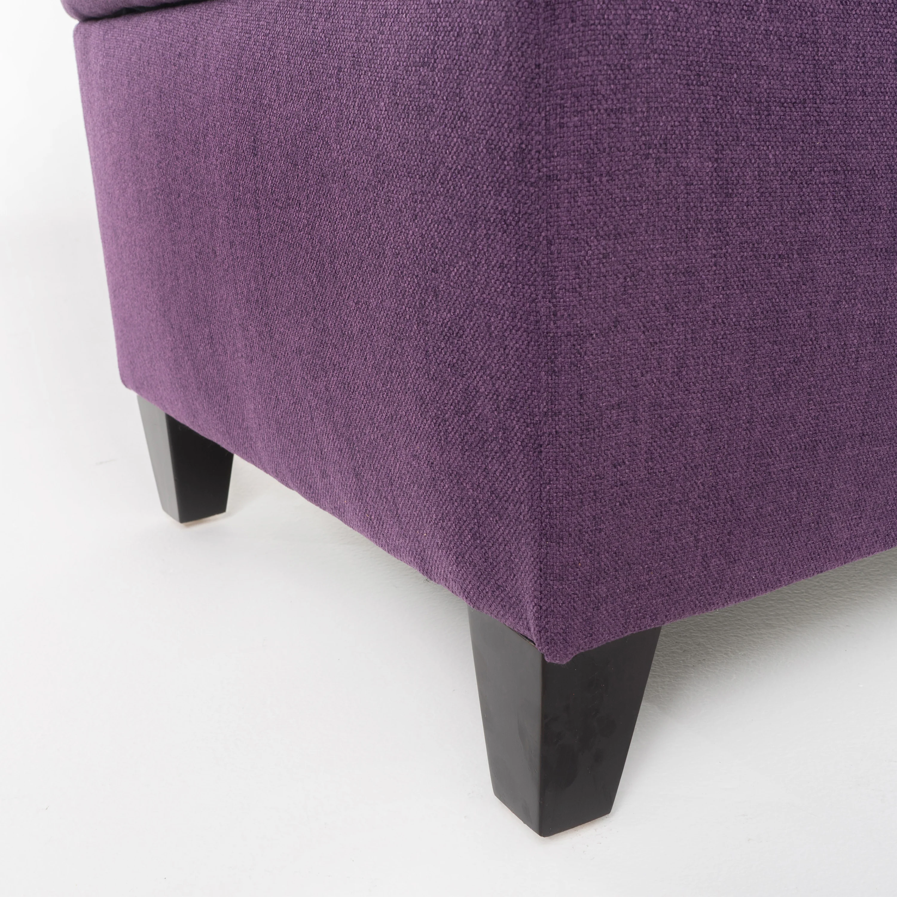 Laguna French Style Tufted Fabric Storage Ottoman Bench - furnishings