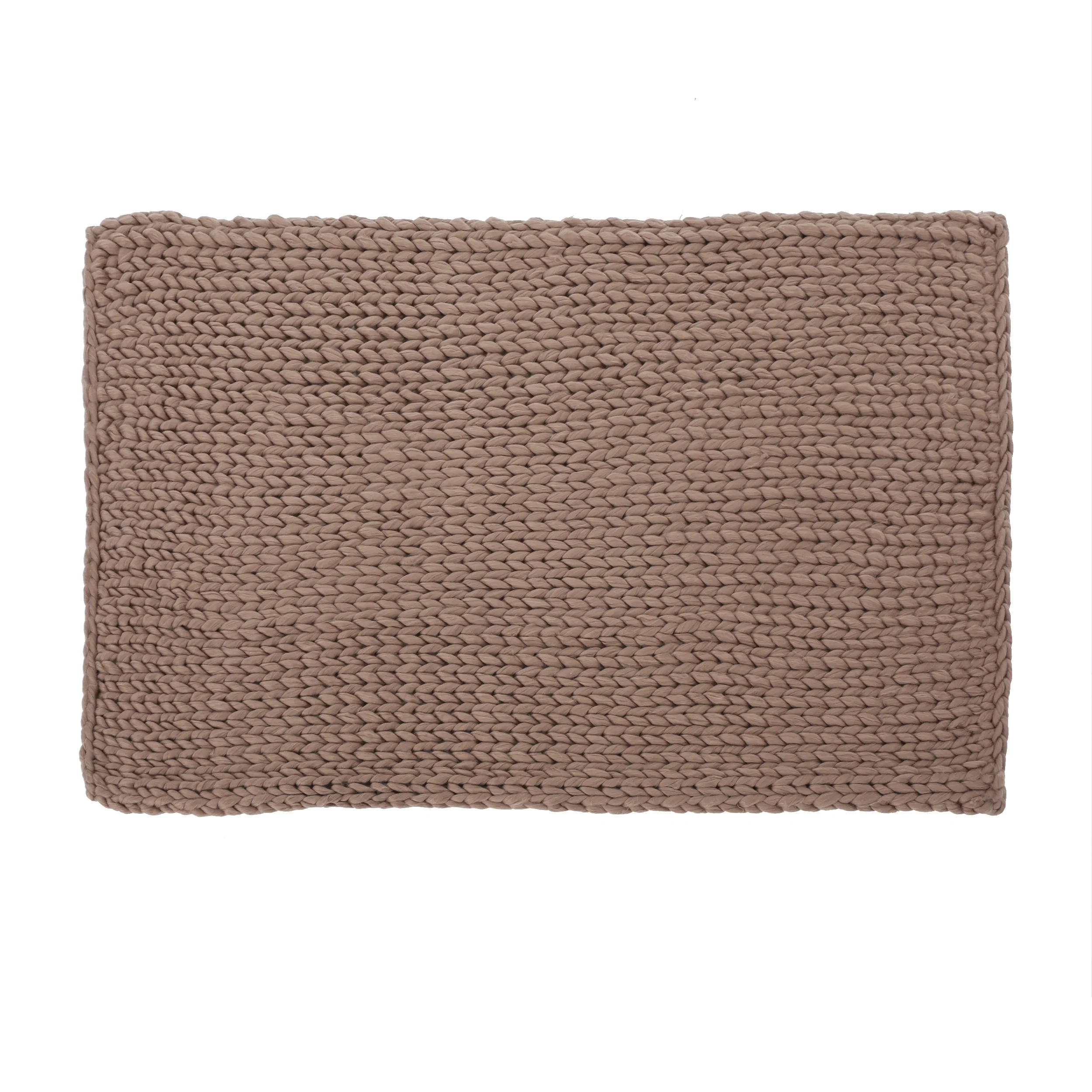 Jacqueline Modern Knit Stitch Fabric Rectangle Throw Blanket - furnishings
