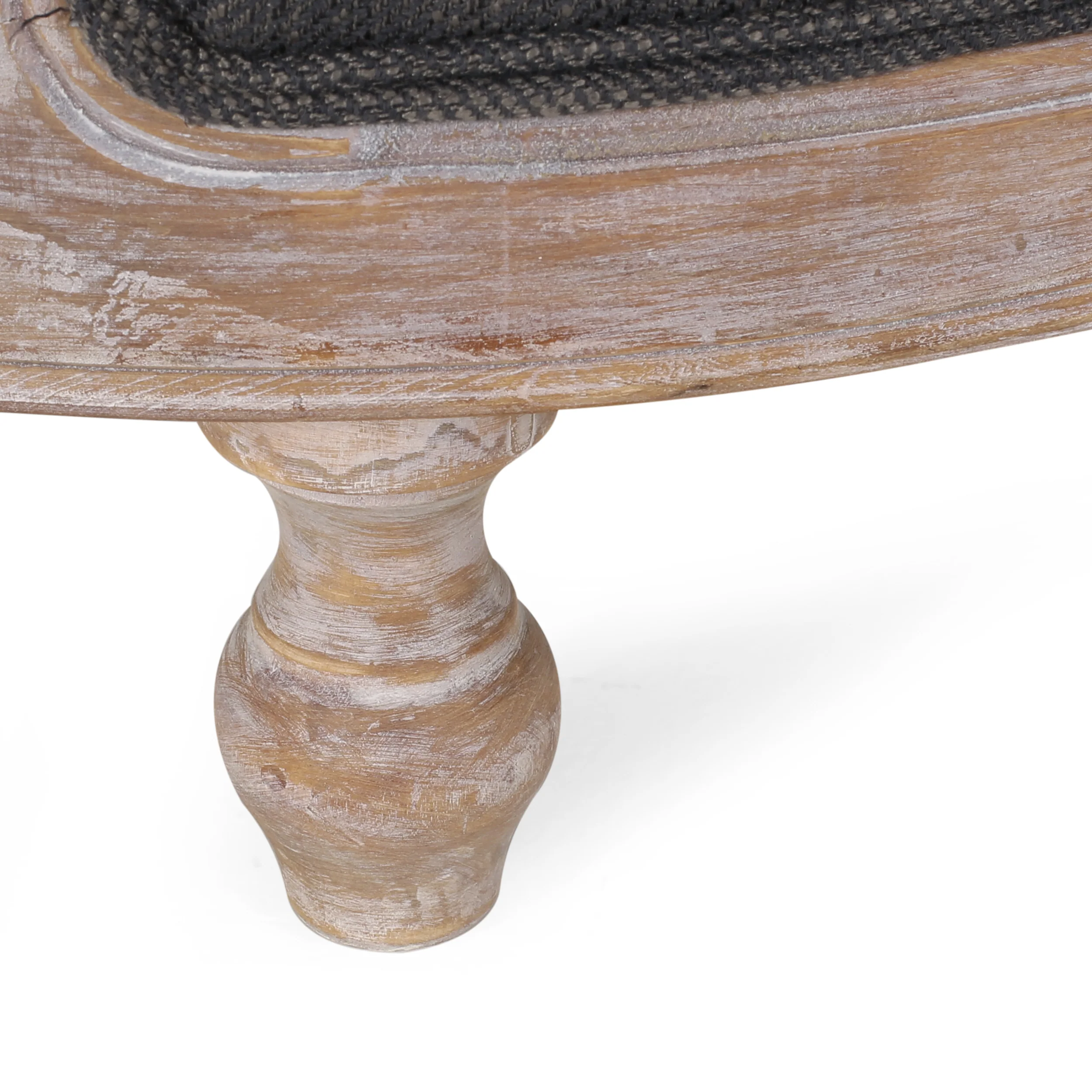 Burgos Contemporary Upholstered Medium Pet Bed with Wood Frame - furnishings