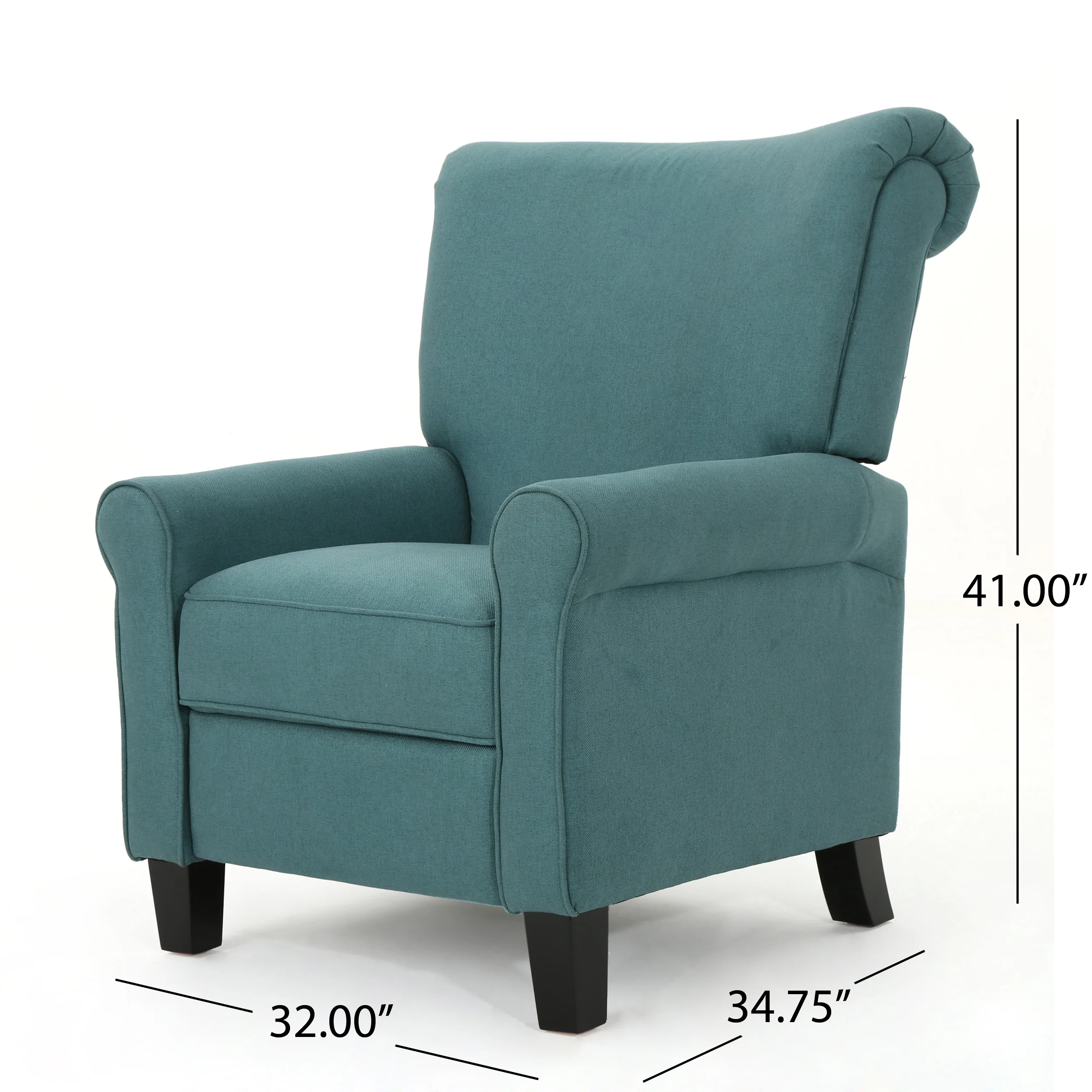 Thelma Traditional Fabric Recliner - furnishings