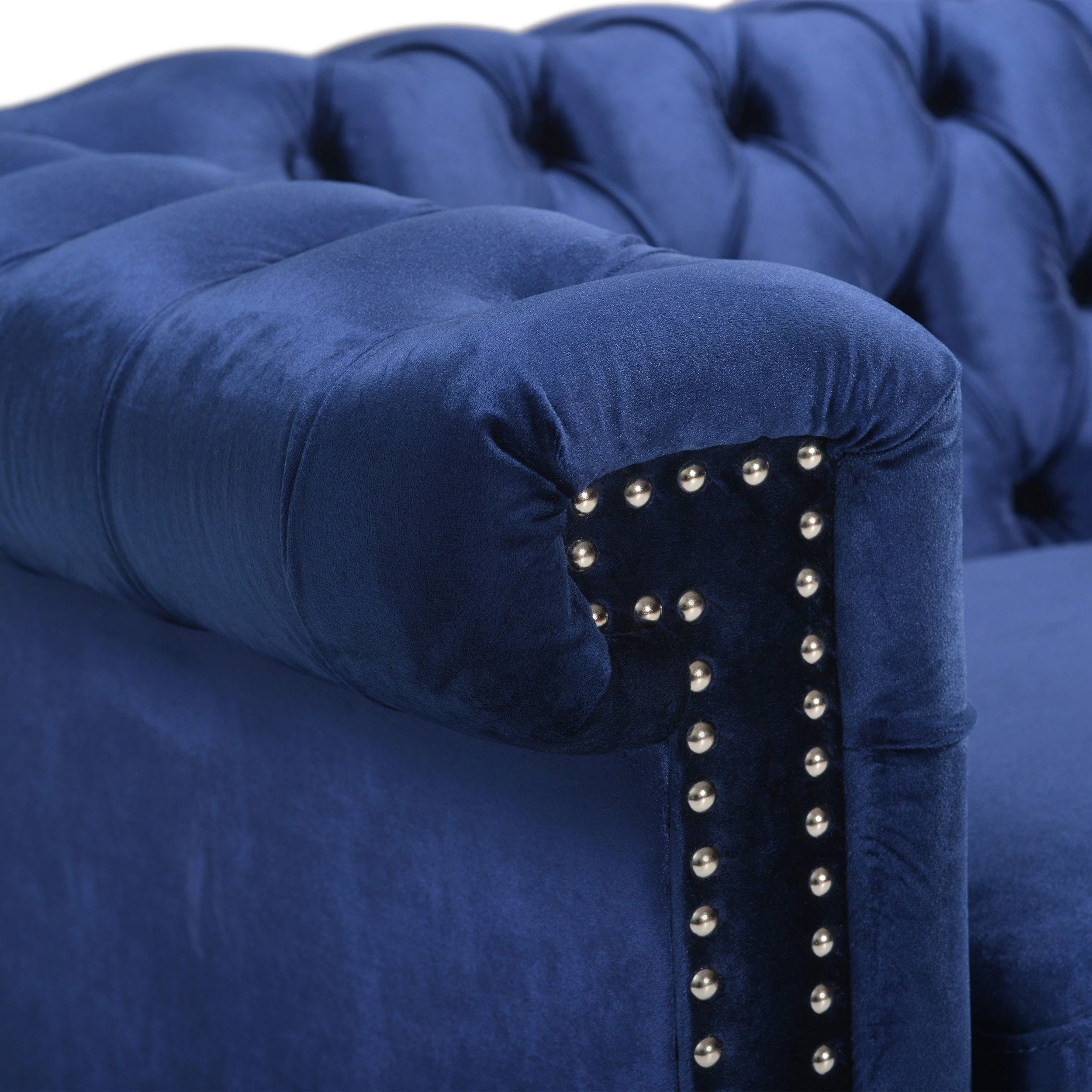 Zyiere Tufted Chesterfield 3 Seater Sofa - furnishings