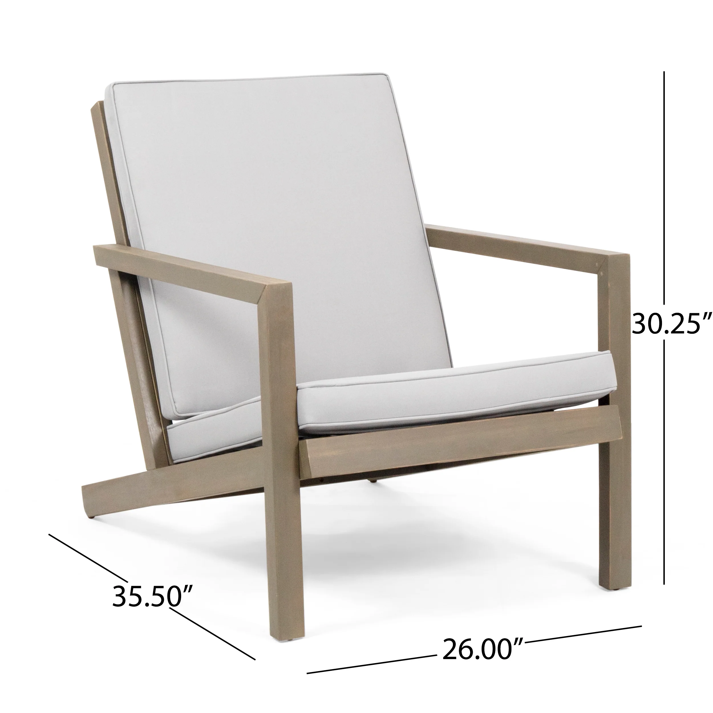 Camryn Outdoor 4 Seater Chat Set with Cushions - furnishings