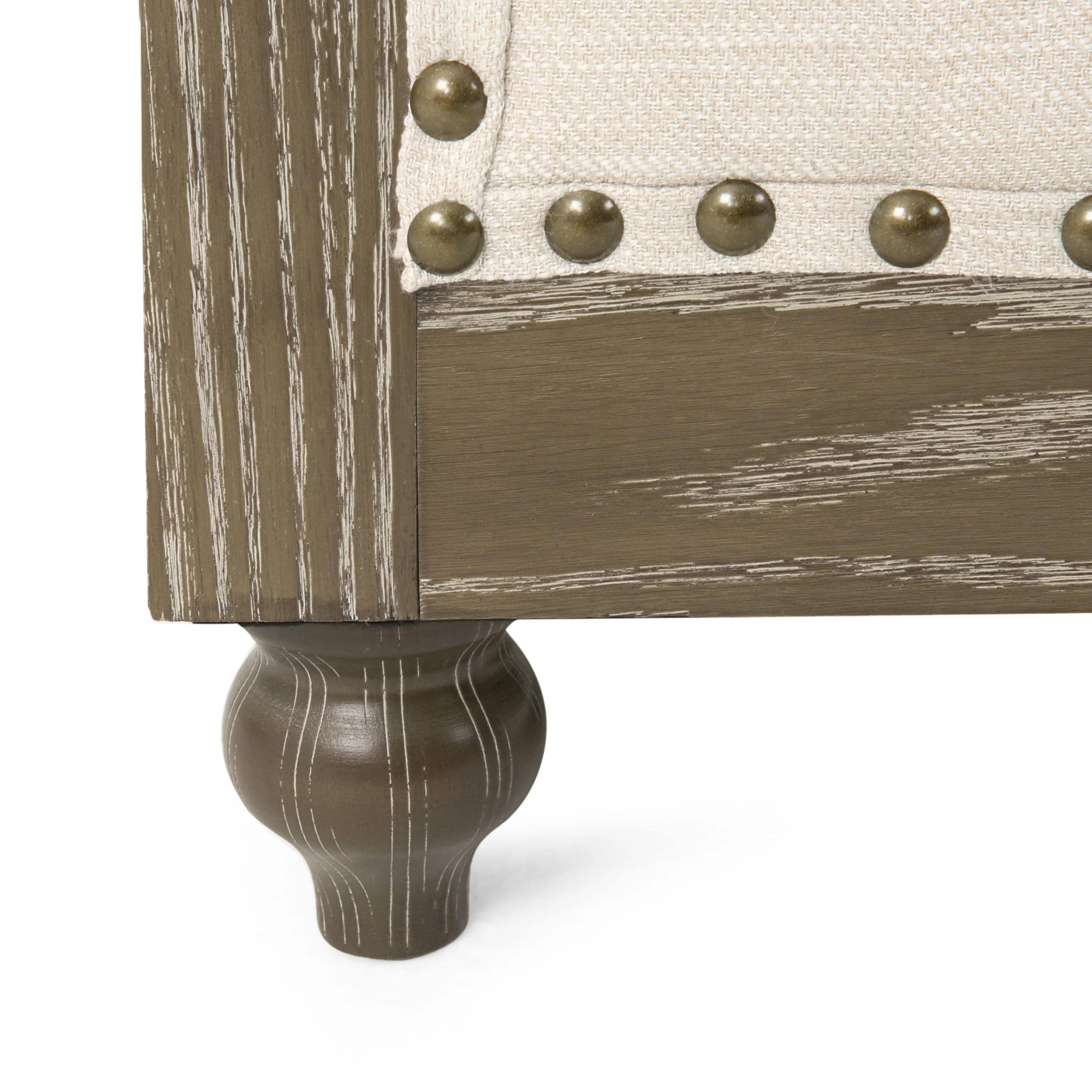 Alejandro Chesterfield Tufted Fabric Club Chair with Nailhead Trim - furnishings