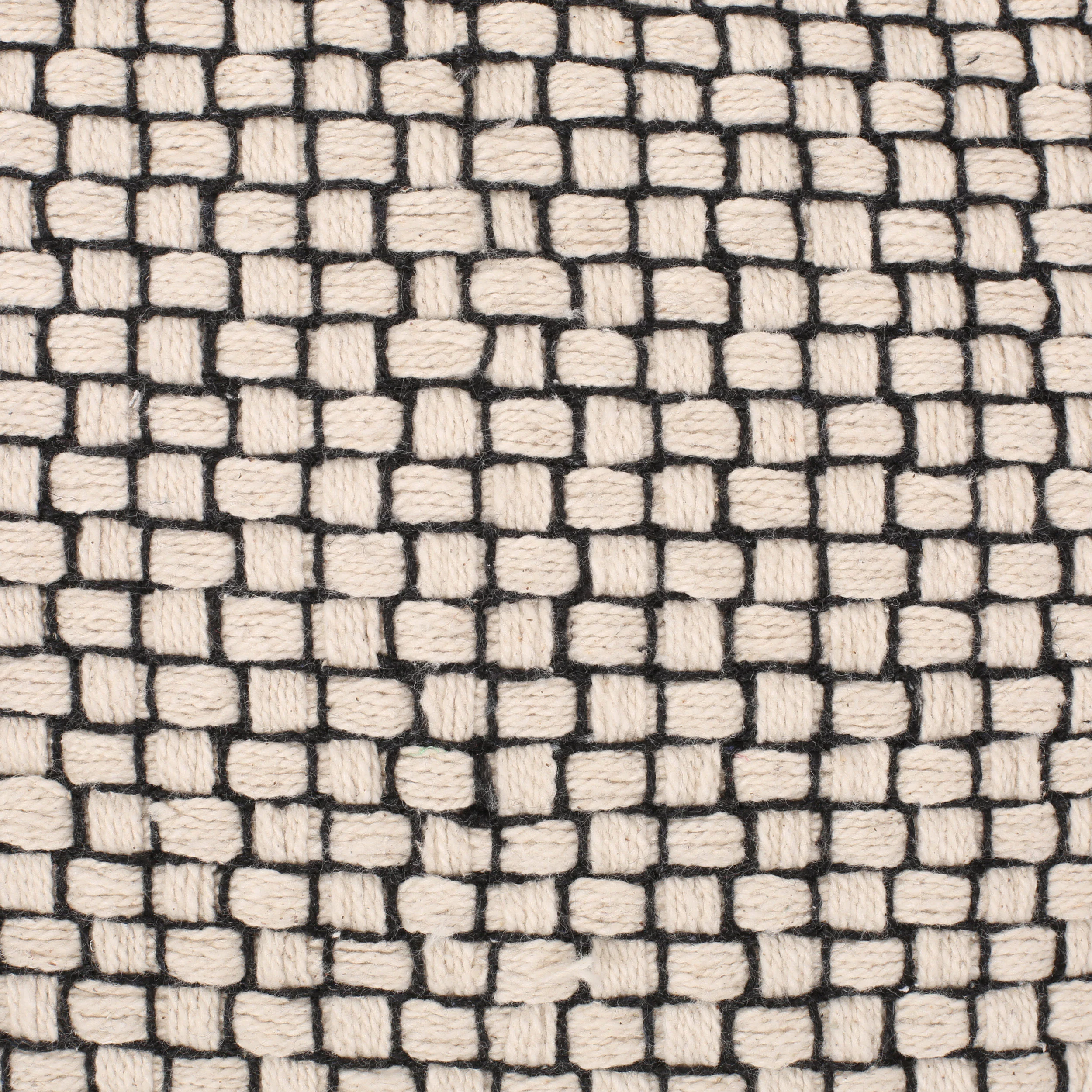 Maclain Boho Fabric Cube Pouf - furnishings