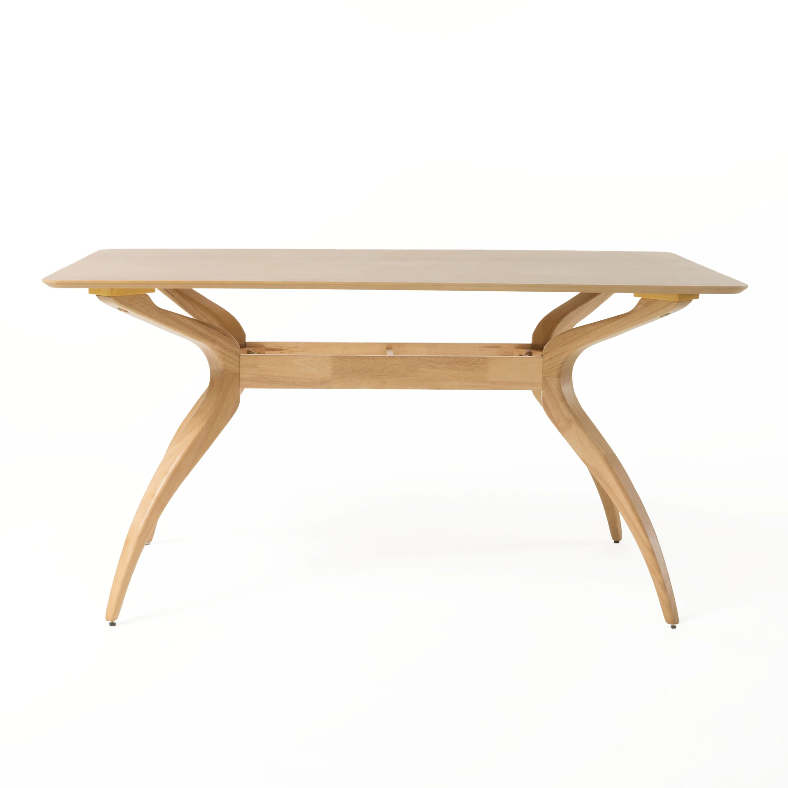 Mabel Mid Century Modern Wood Dining Table - furnishings