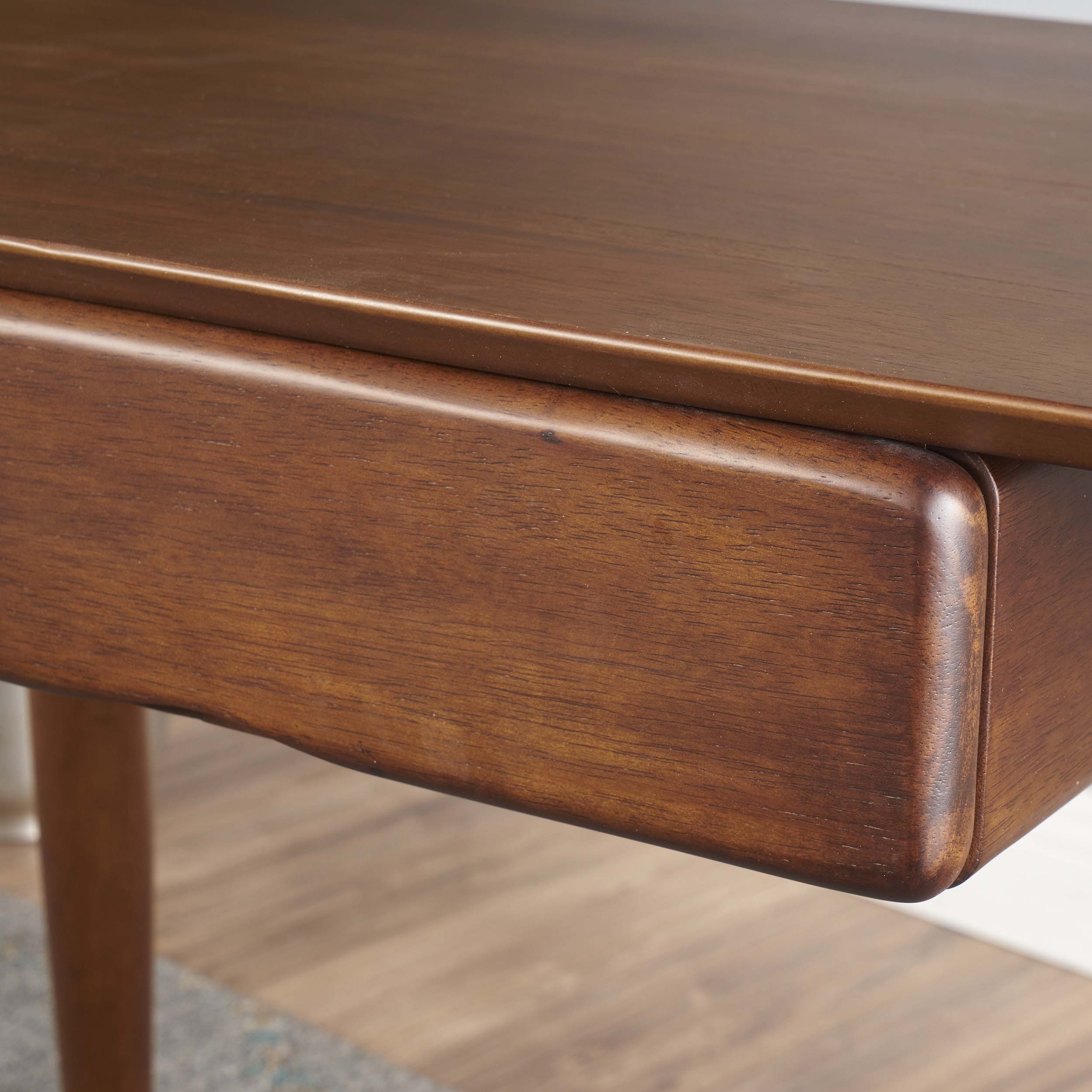 Kidman Wood Study Table with Faux Wood Overlay - furnishings