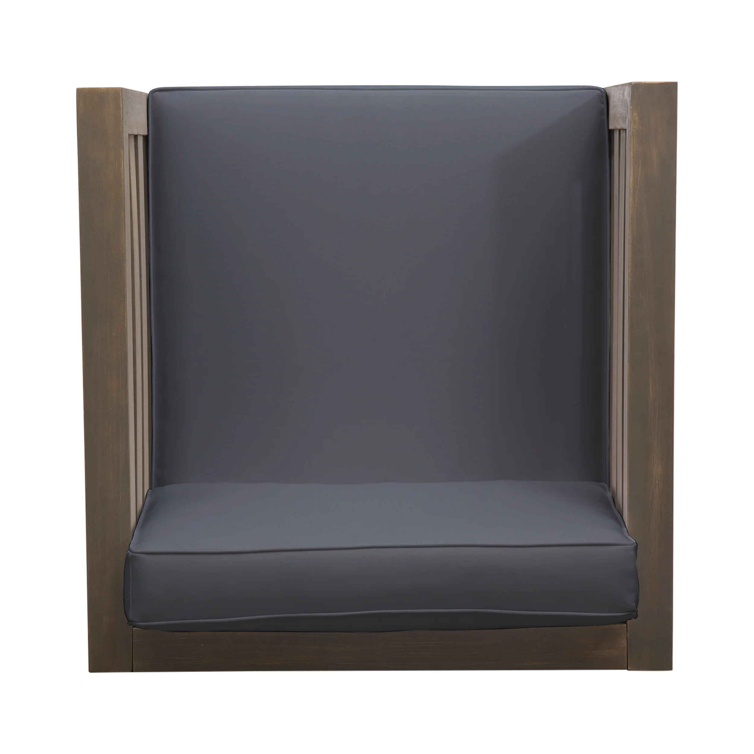 Emma Outdoor 5 Seater Acacia Wood Sofa Chat Set - furnishings