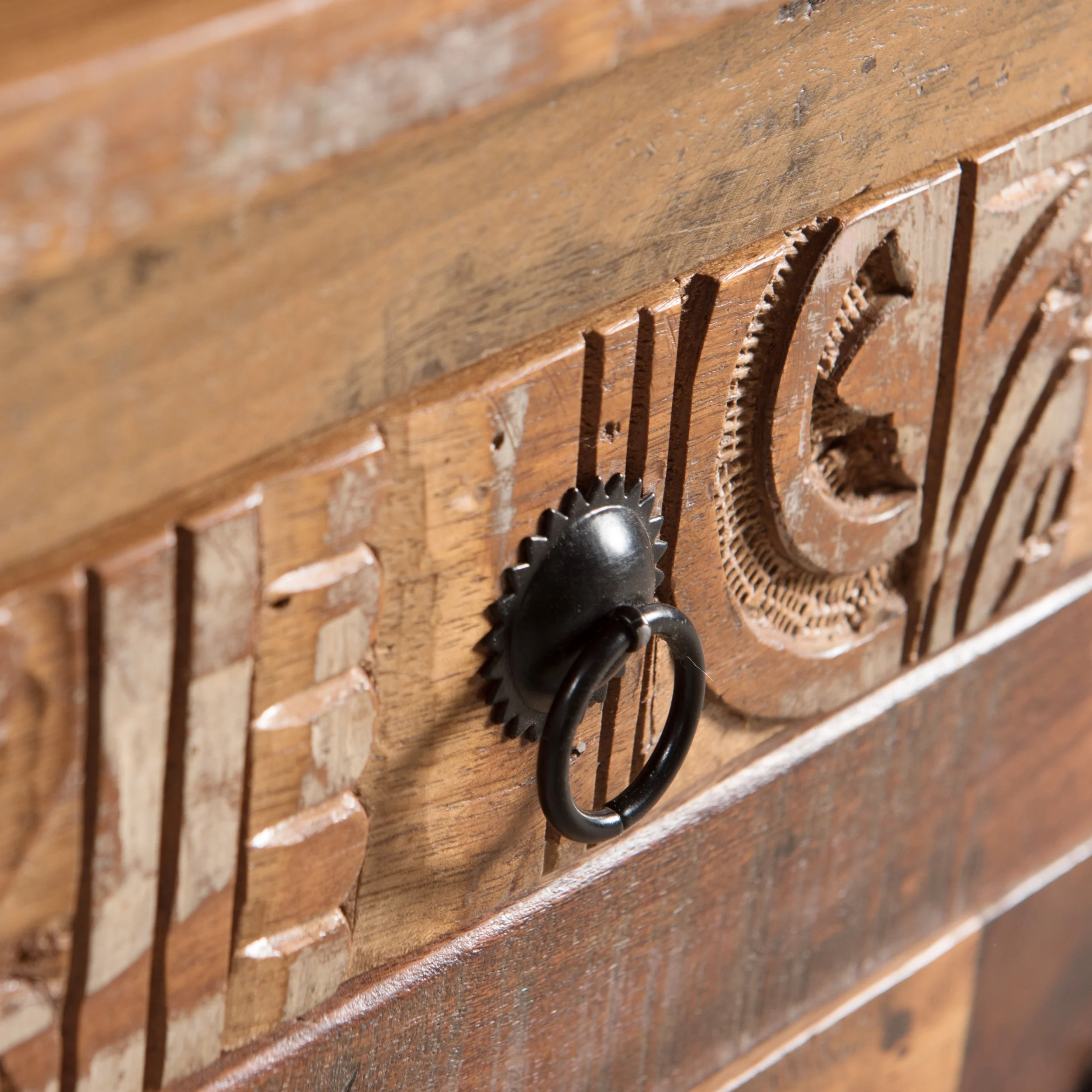 Nancy Distressed End Table - furnishings