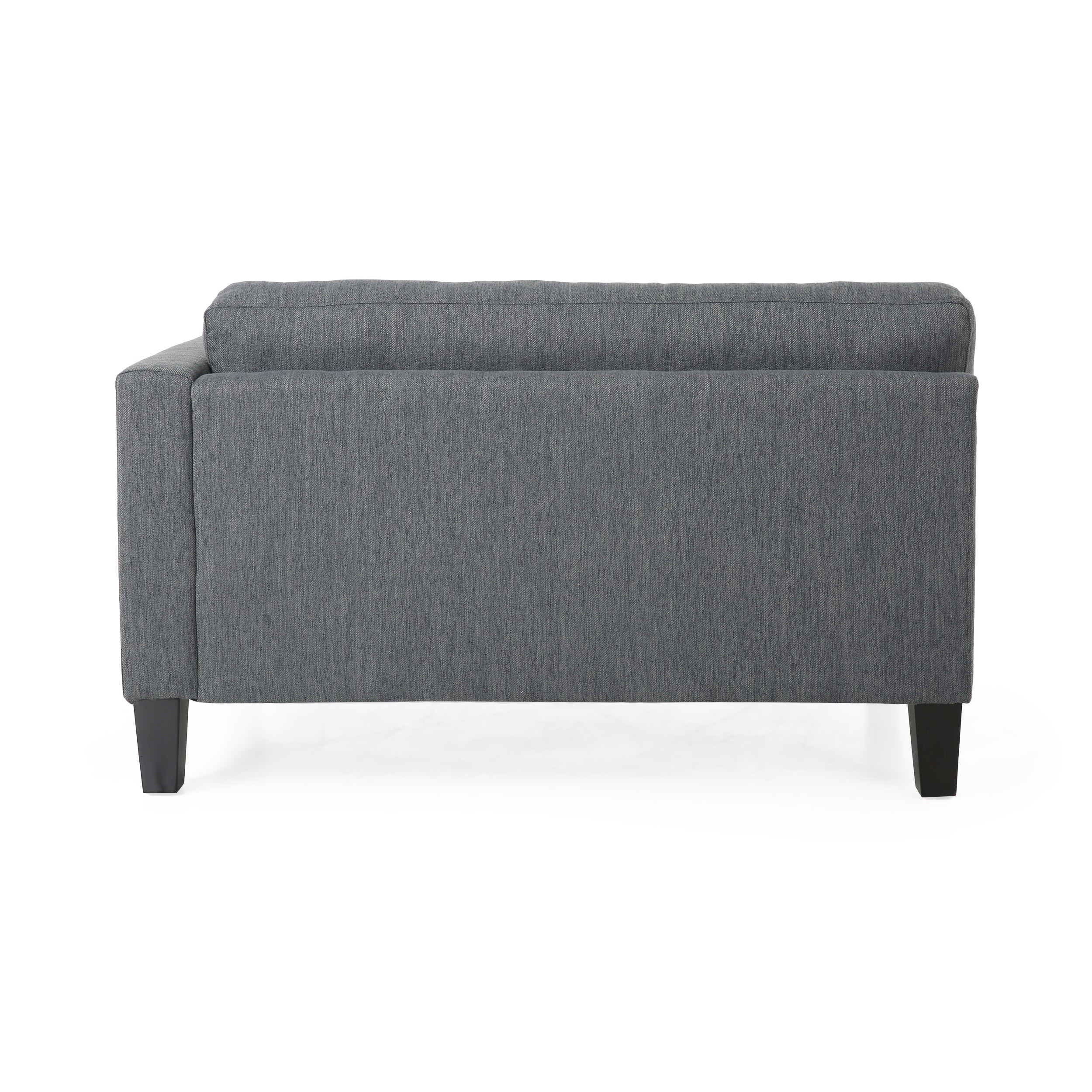 Ilaan Contemporary 4 Seater Fabric Sofa with Accent Pillows - furnishings