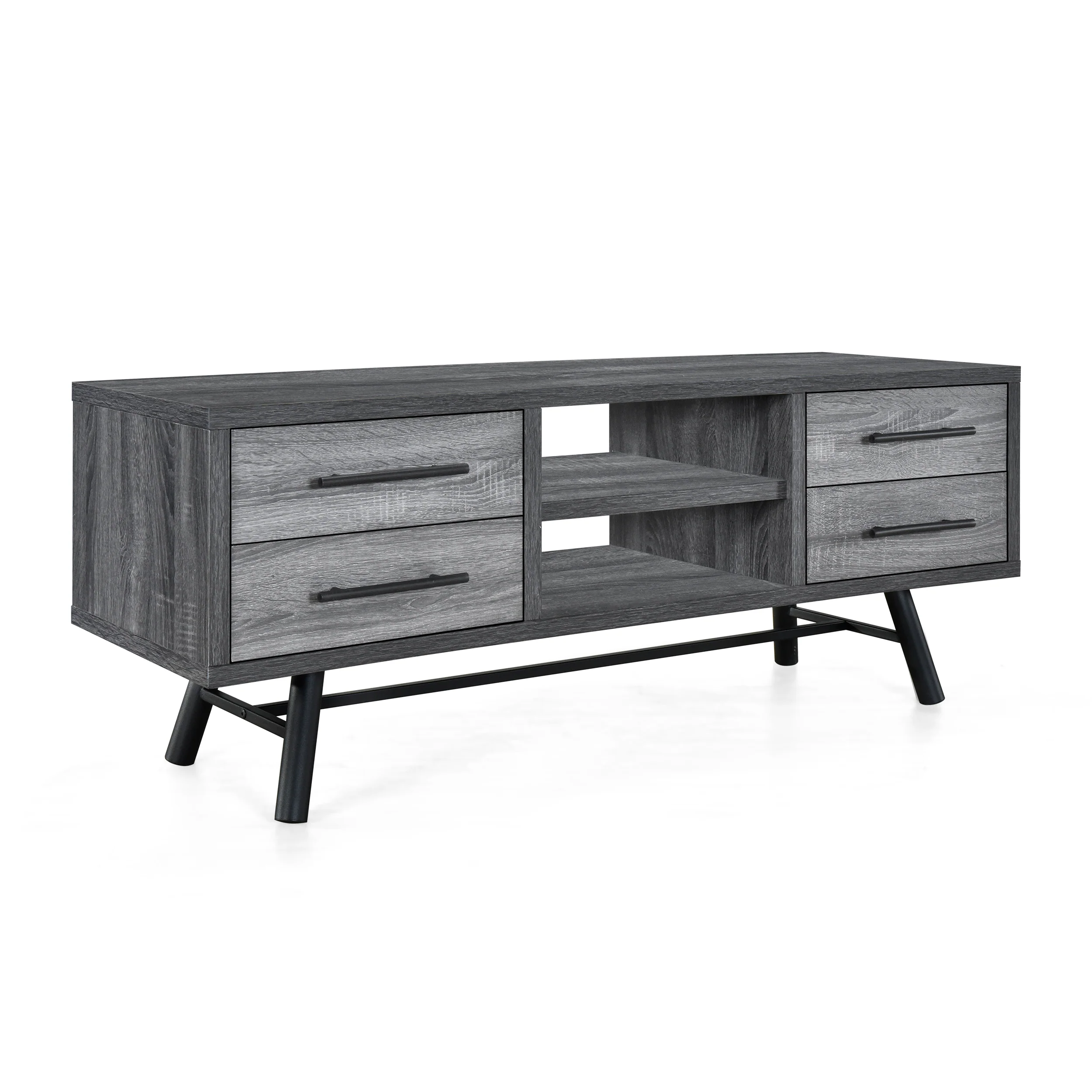 Amariana Mid-Century Modern TV Stand with Storage - furnishings