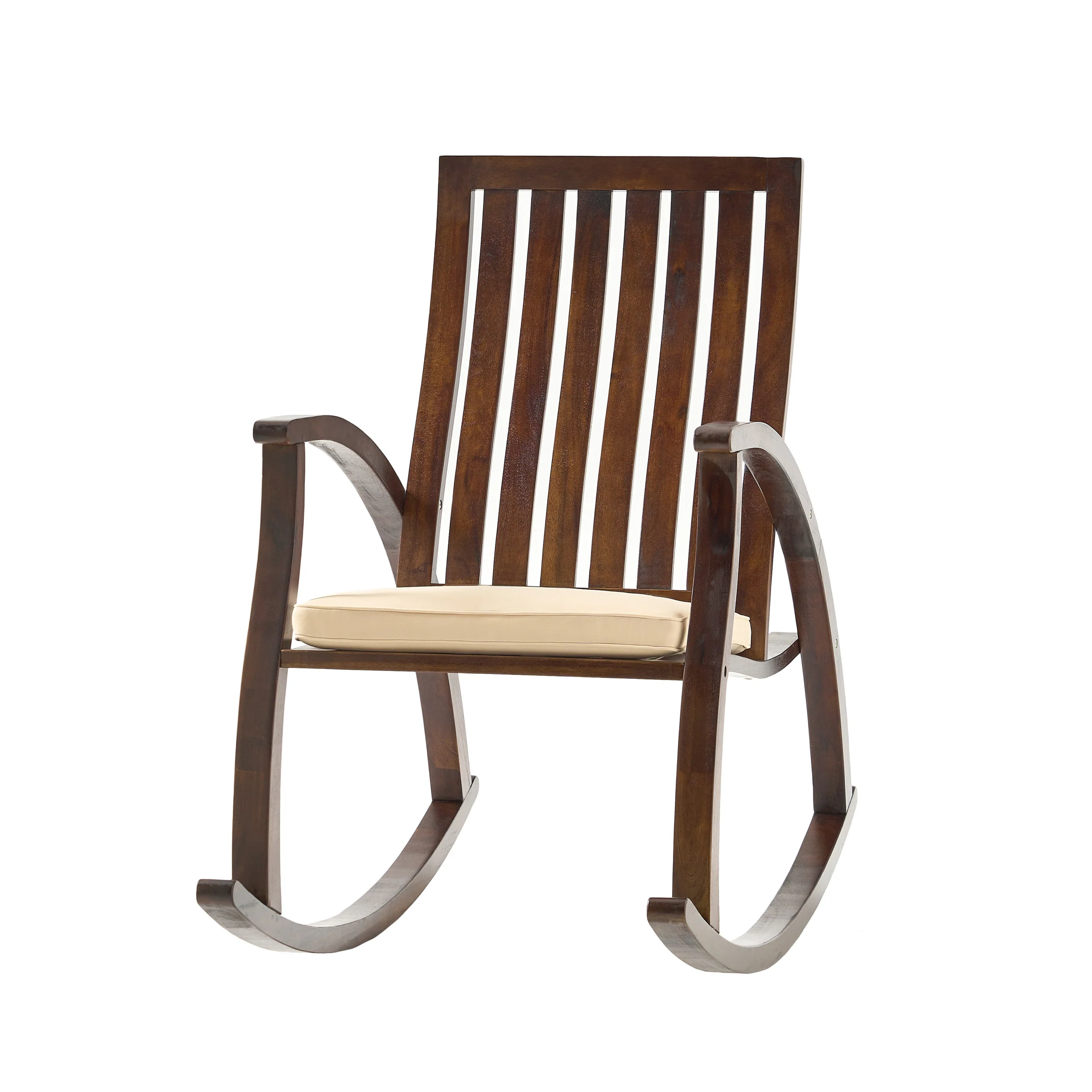 Worcester Brown Rocking Chair - furnishings