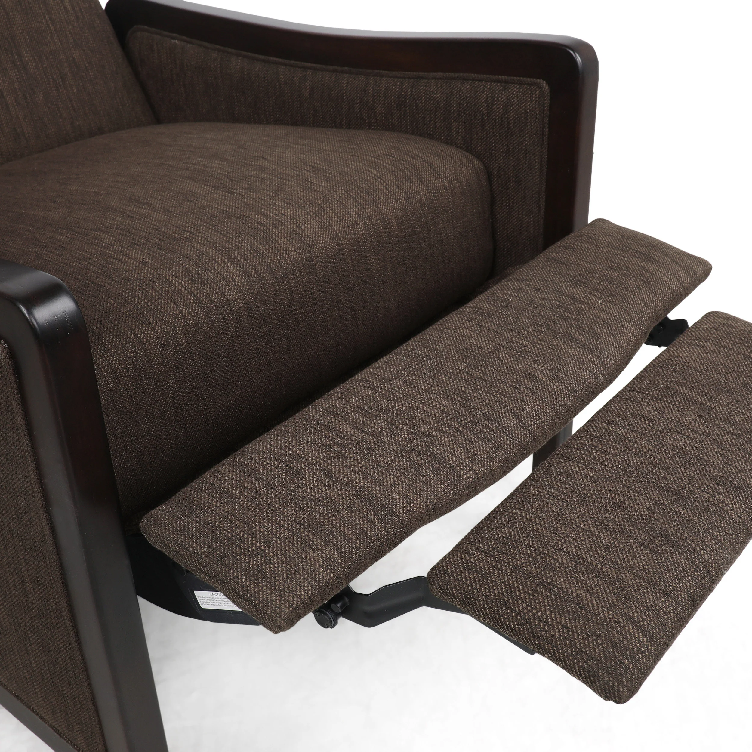 Drury Contemporary Upholstered Pushback Recliner - furnishings