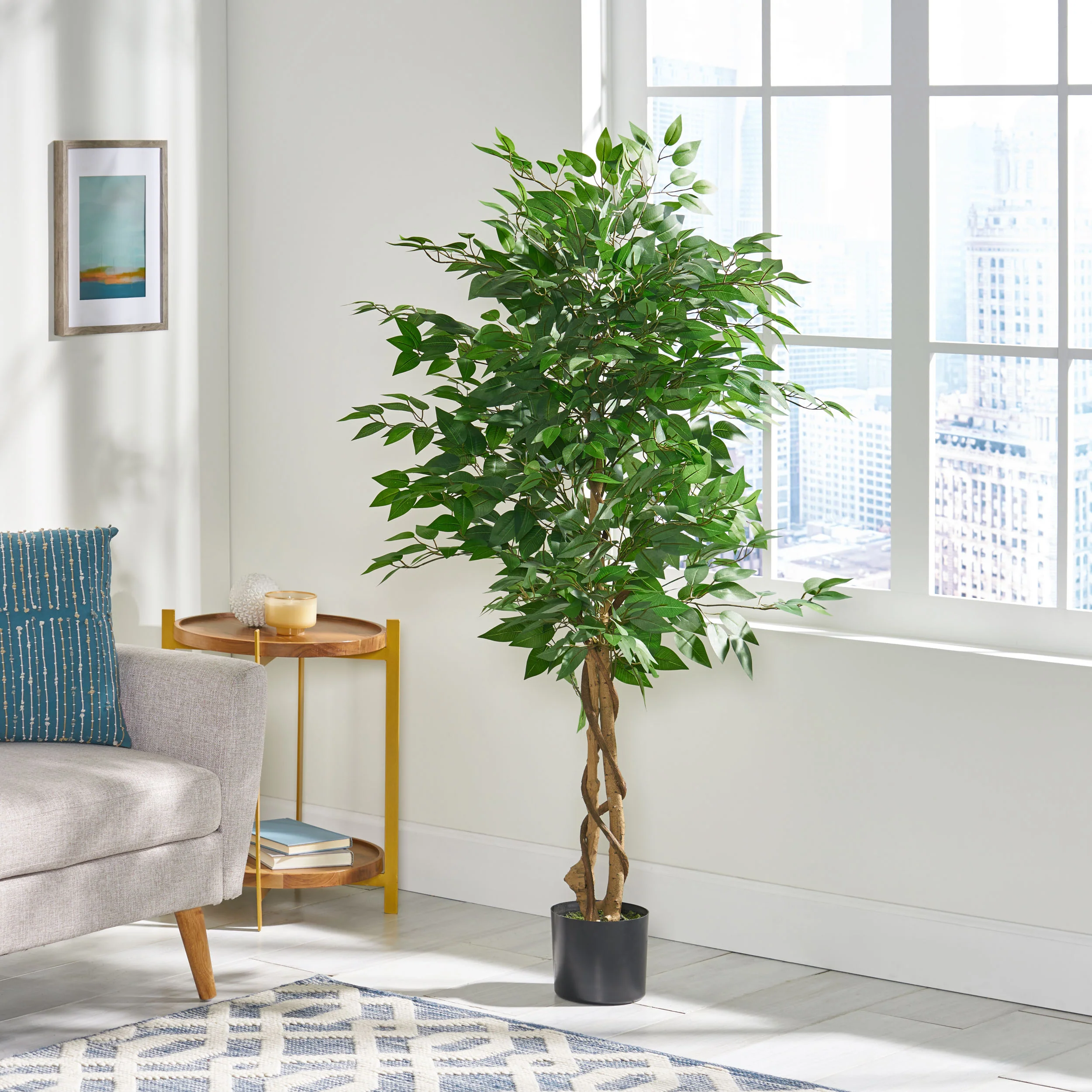 Wasco Artificial Ficus Tree - furnishings