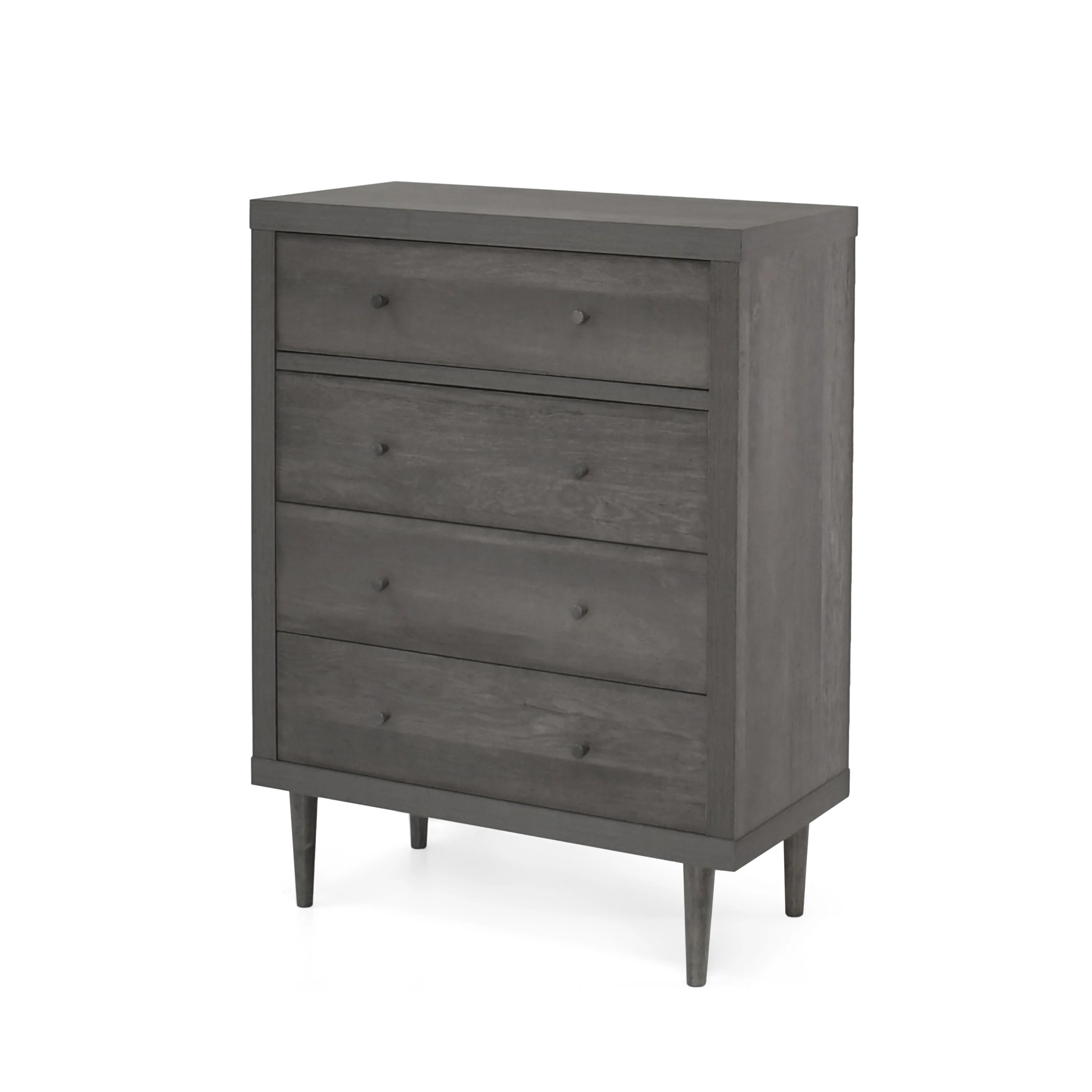 Farhart Mid Century Modern 4 Drawer Dresser - furnishings