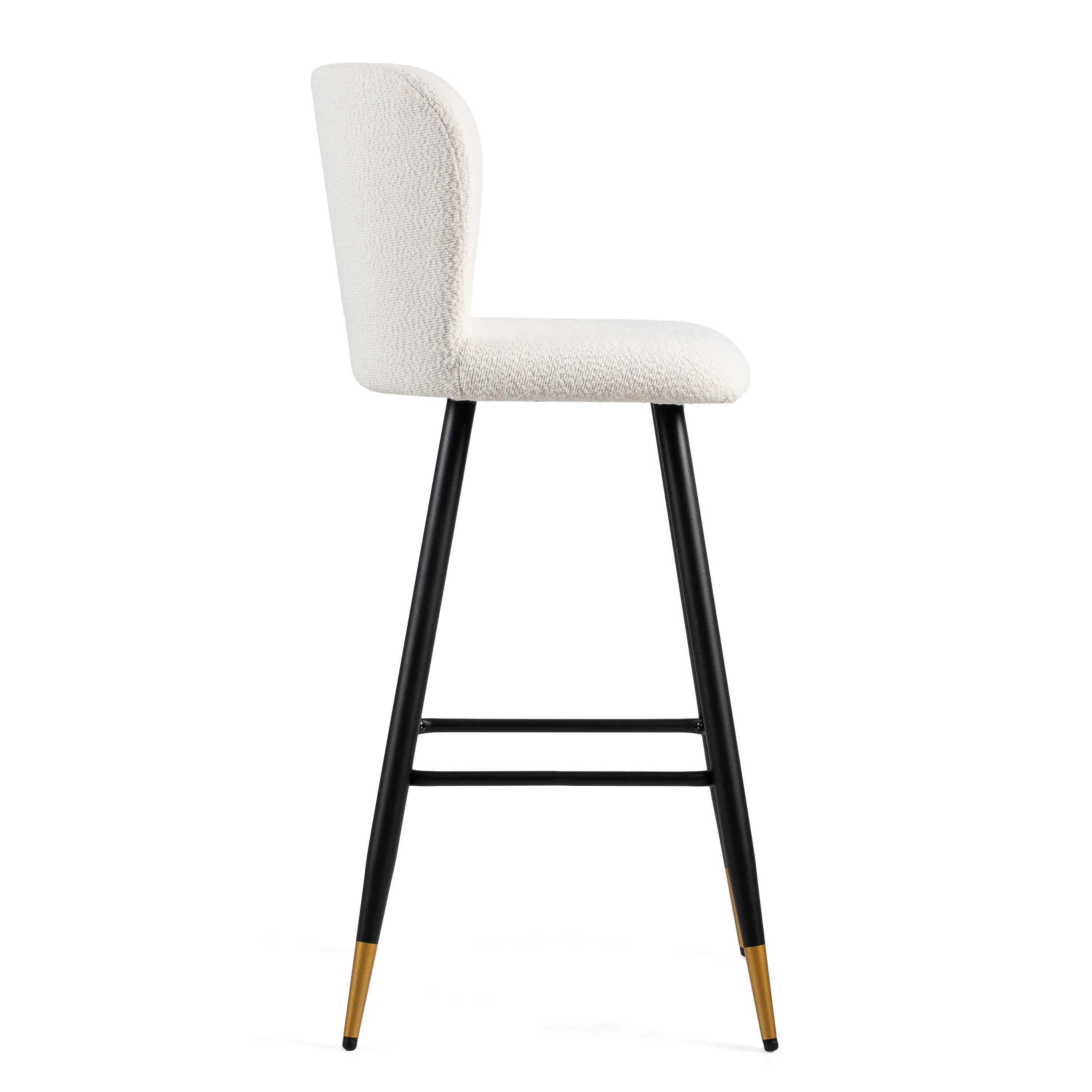 Orion Upholstered Bar Stools with Footrest - furnishings