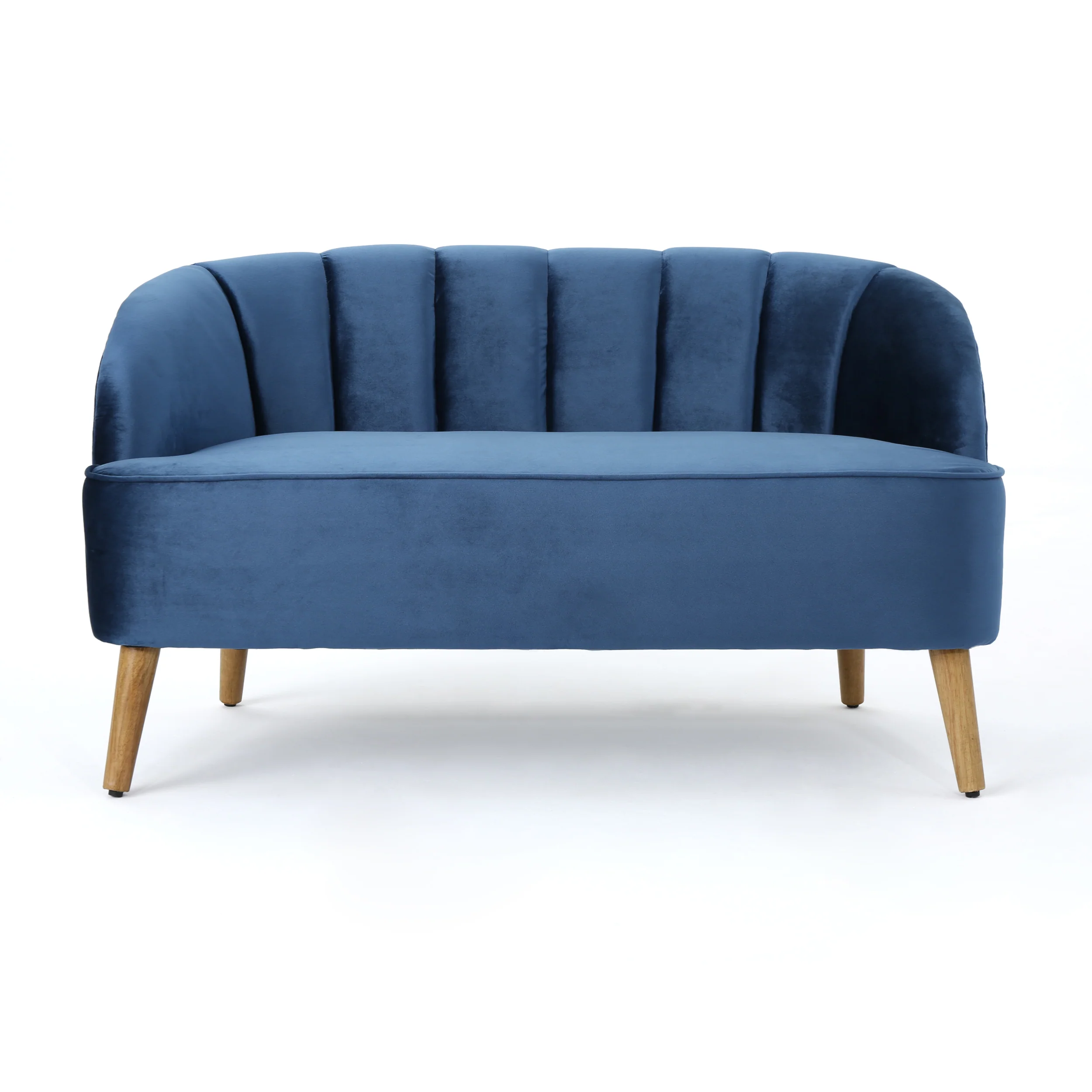 Scarlett Modern New Velvet Settee - furnishings