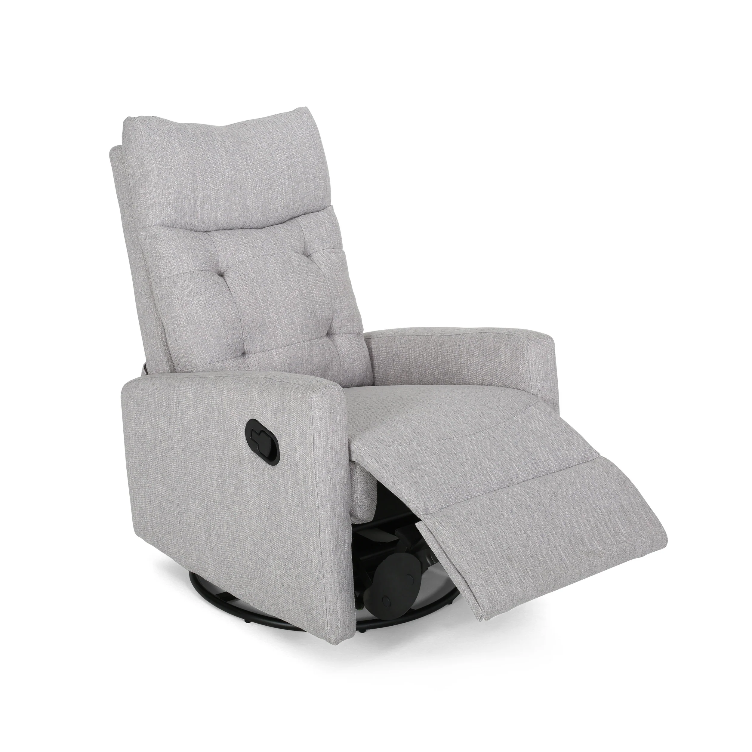 Ishtar Contemporary Glider Swivel Push Back Nursery Recliner - furnishings